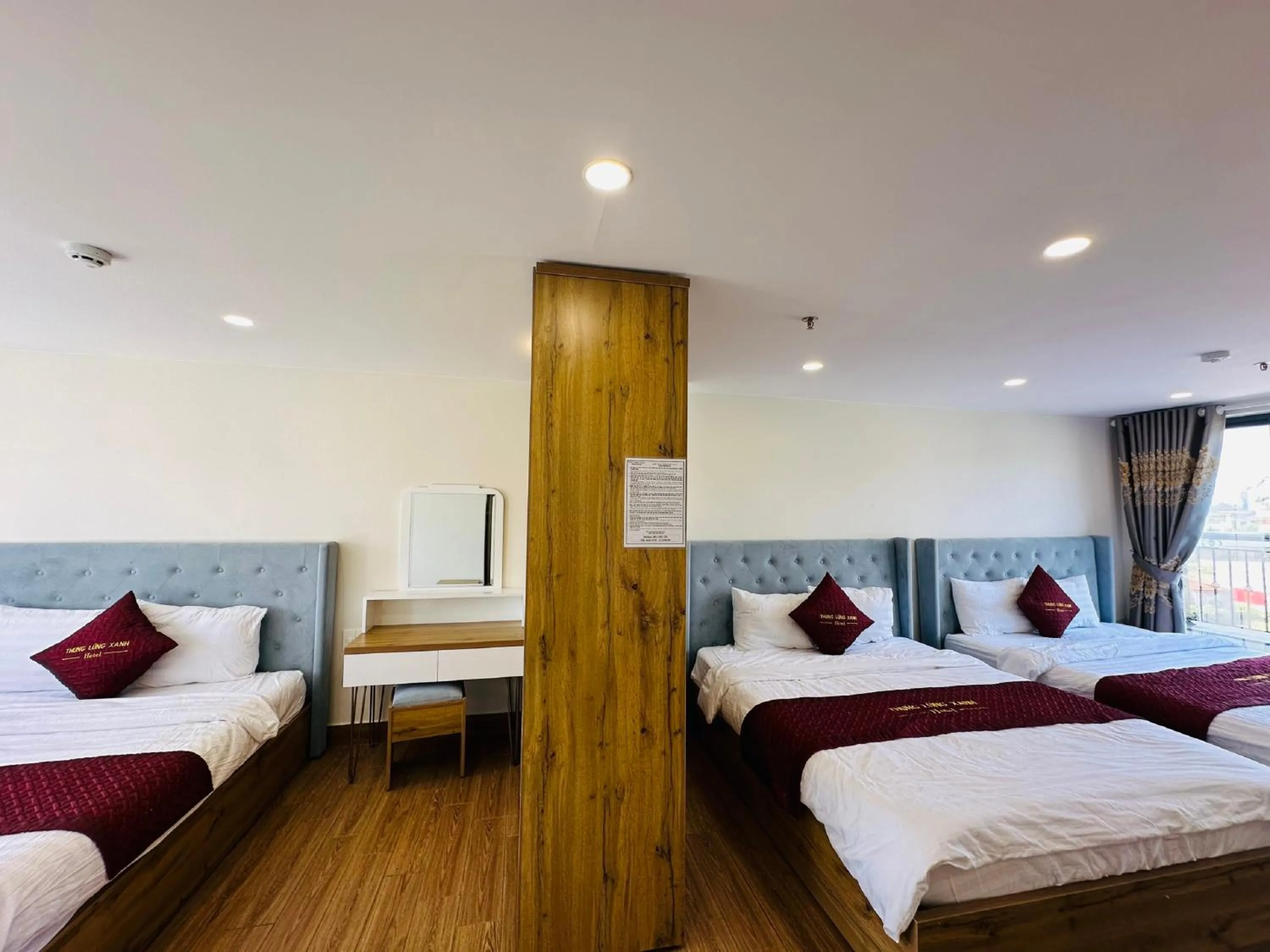 Bed in Thung Lũng Xanh TQK Hotel