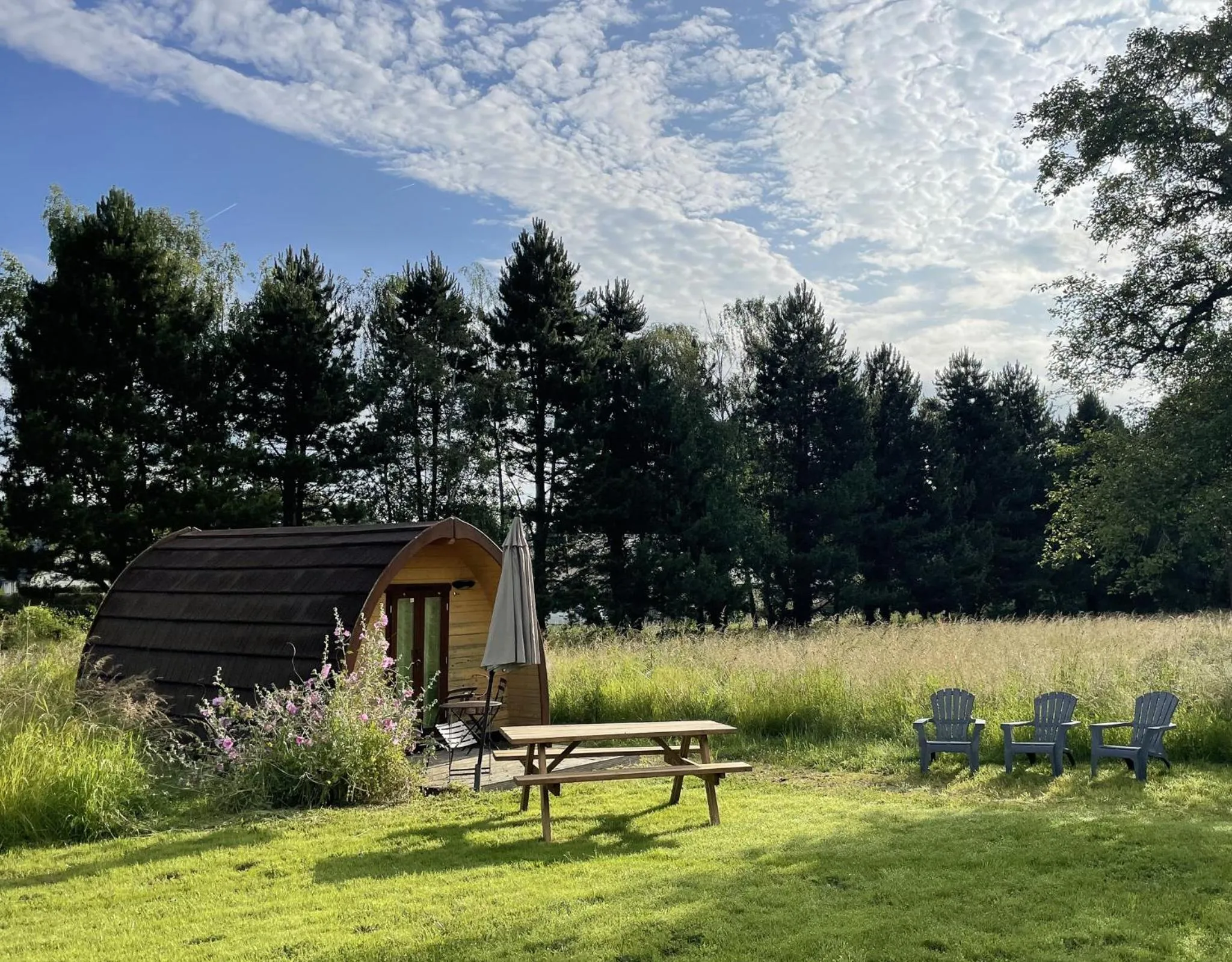 Patio in Domaine de la Grangée