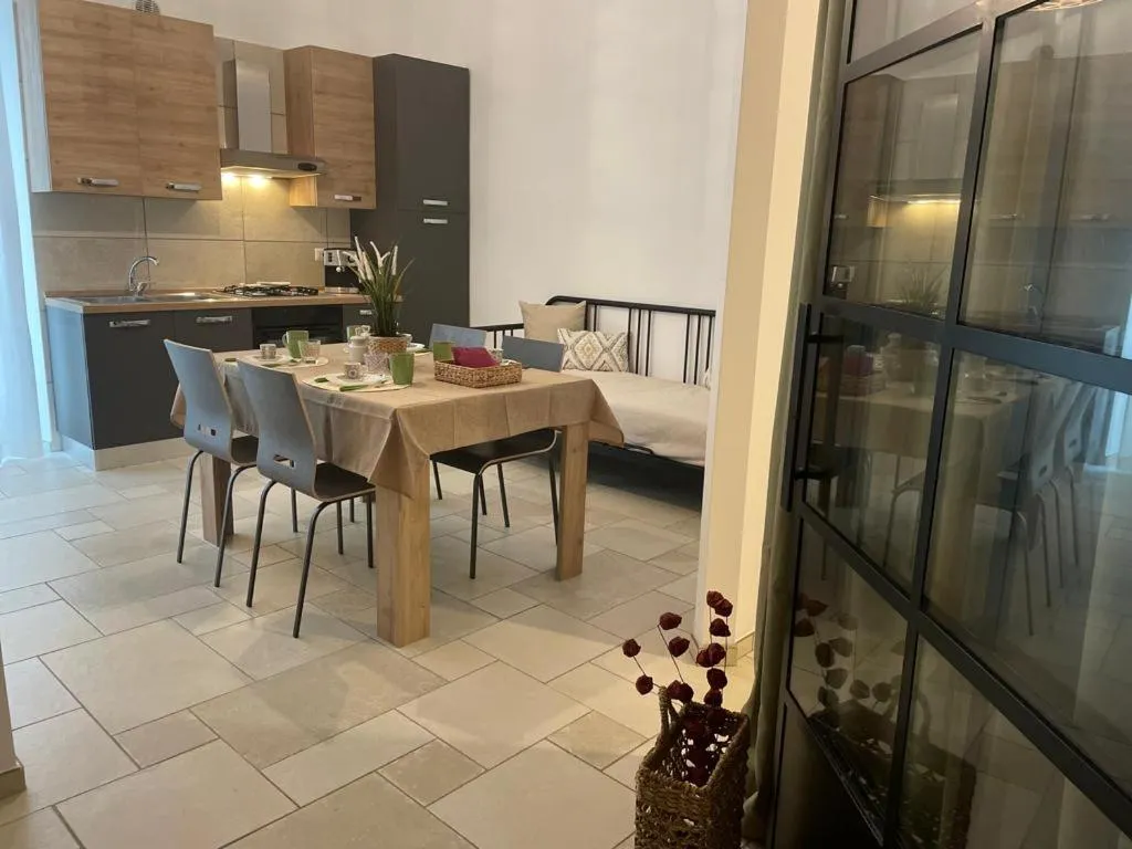 Kitchen or kitchenette in Maioliche Apartment