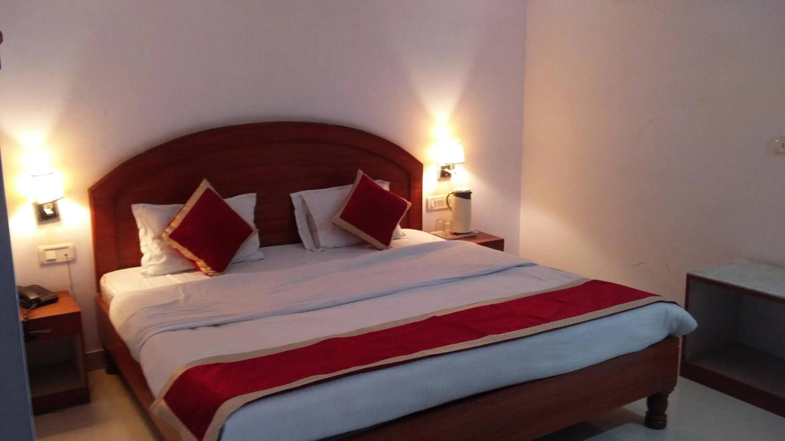 Bed in Euro Star Inn