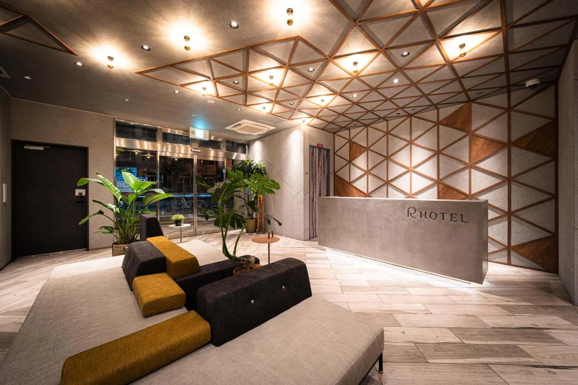 Lobby or reception in R Hotel Namba South