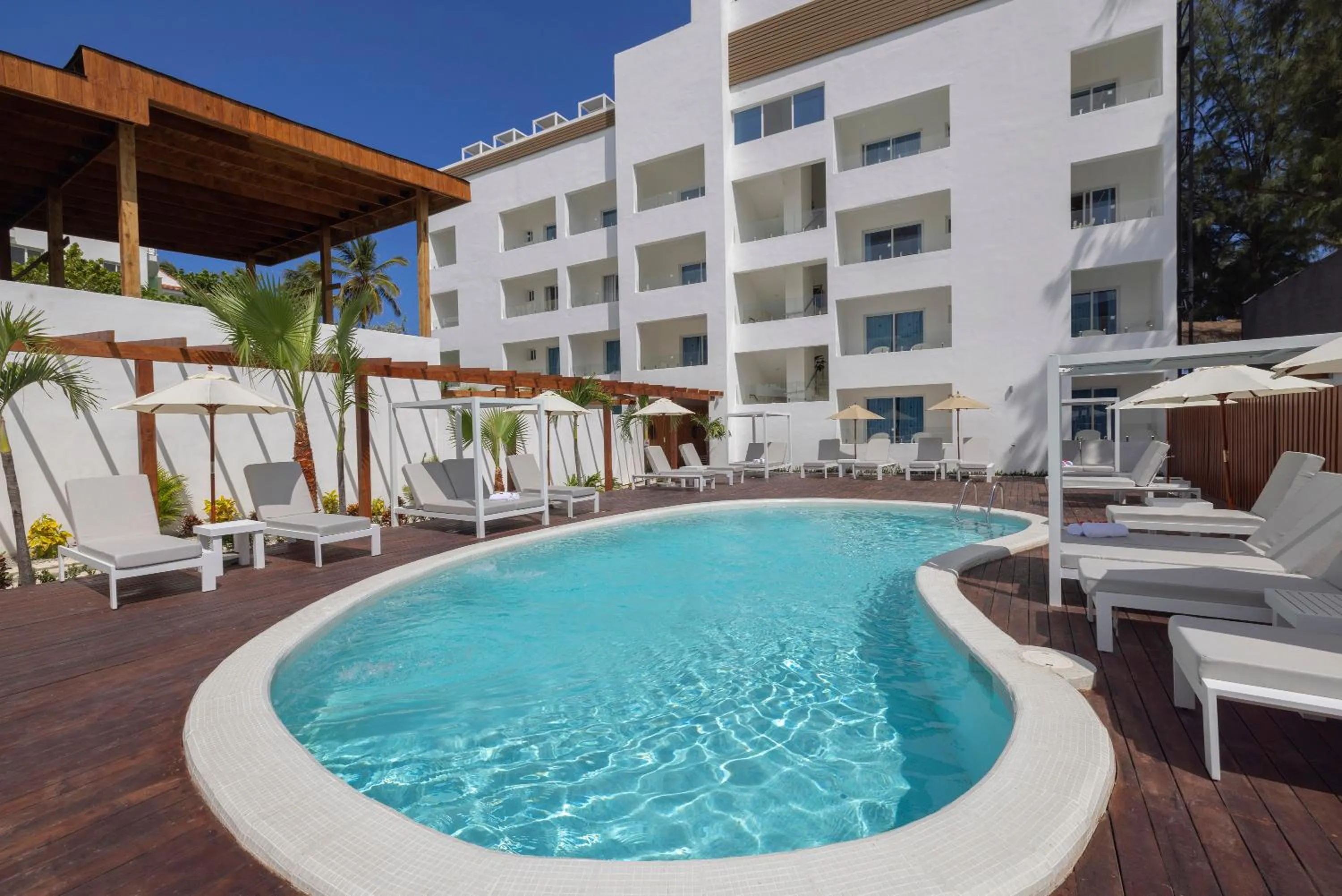Pool view in Hotel HM Bavaro Beach - Adults Only