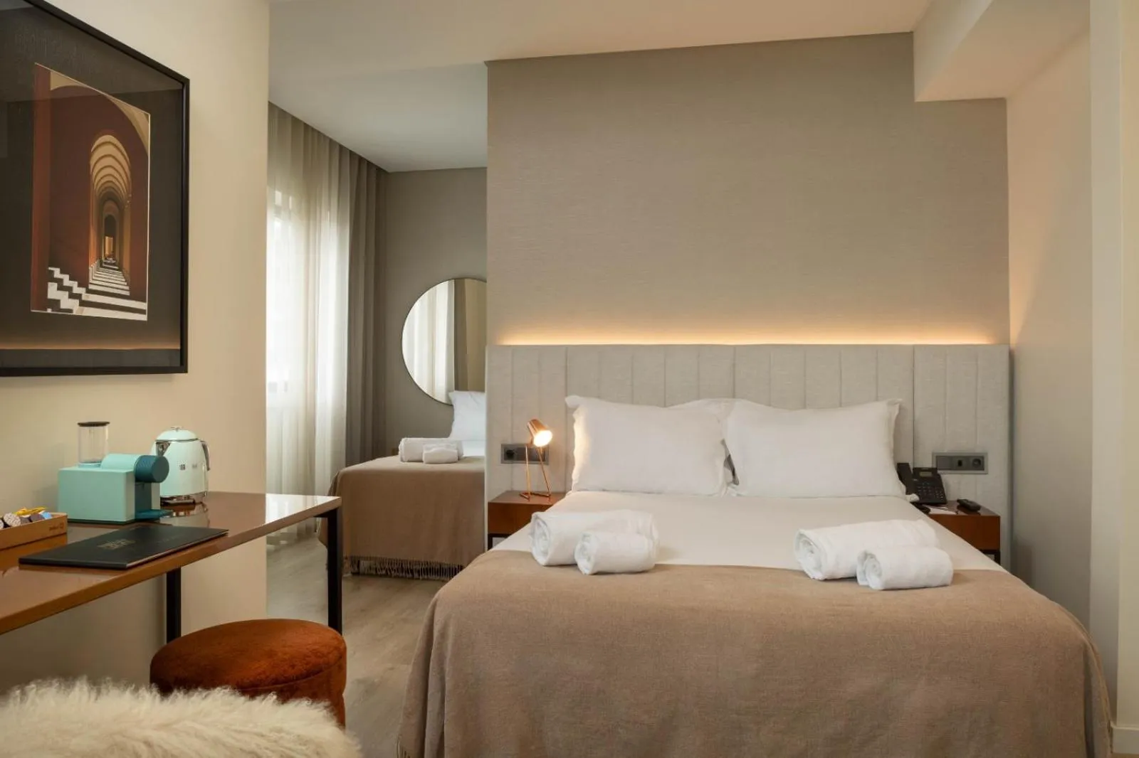 Bed in Next Level Premium Hotels