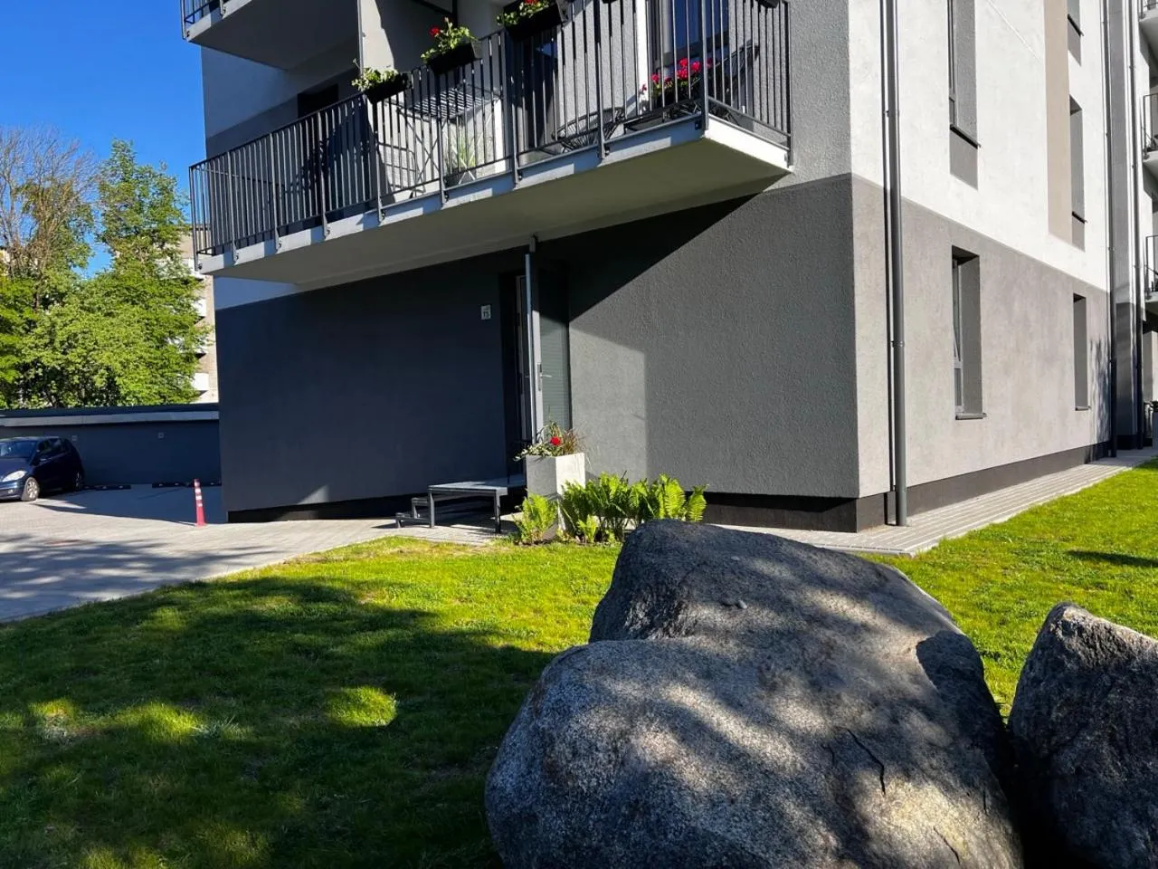 Patio in Tilzes Studio apartaments, Self check-in, Free parking, Comfort