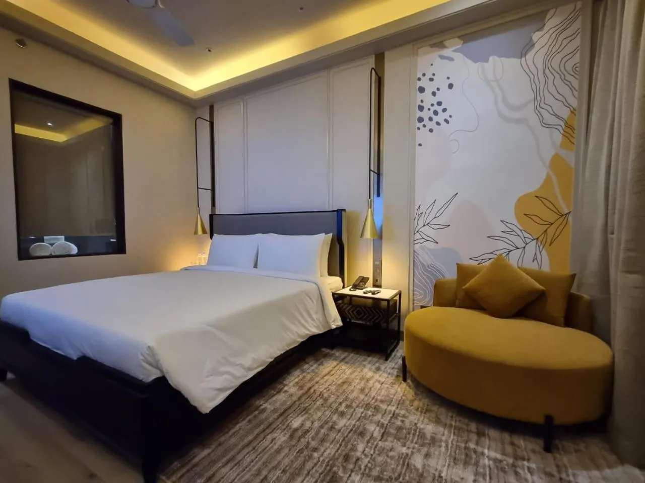 Bedroom, Bed in Pramod Lands End Resort, a member of Radisson Individuals