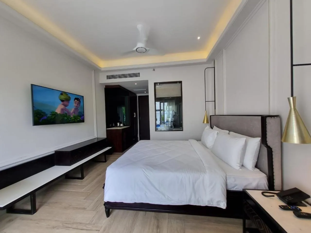 Bedroom, Bed in Pramod Lands End Resort, a member of Radisson Individuals
