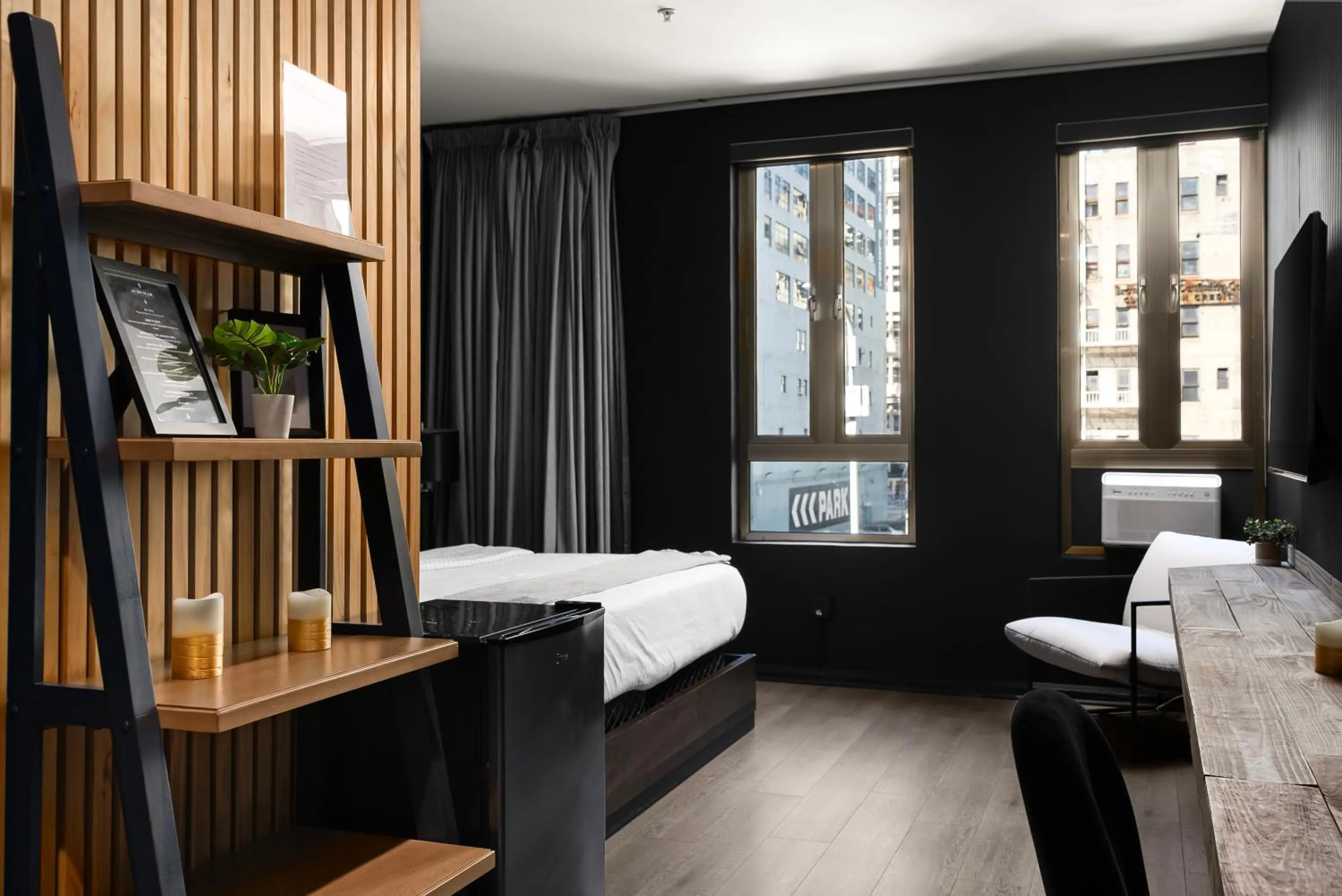 Bed in Audemar Boutique Hotel and Apartment Homes