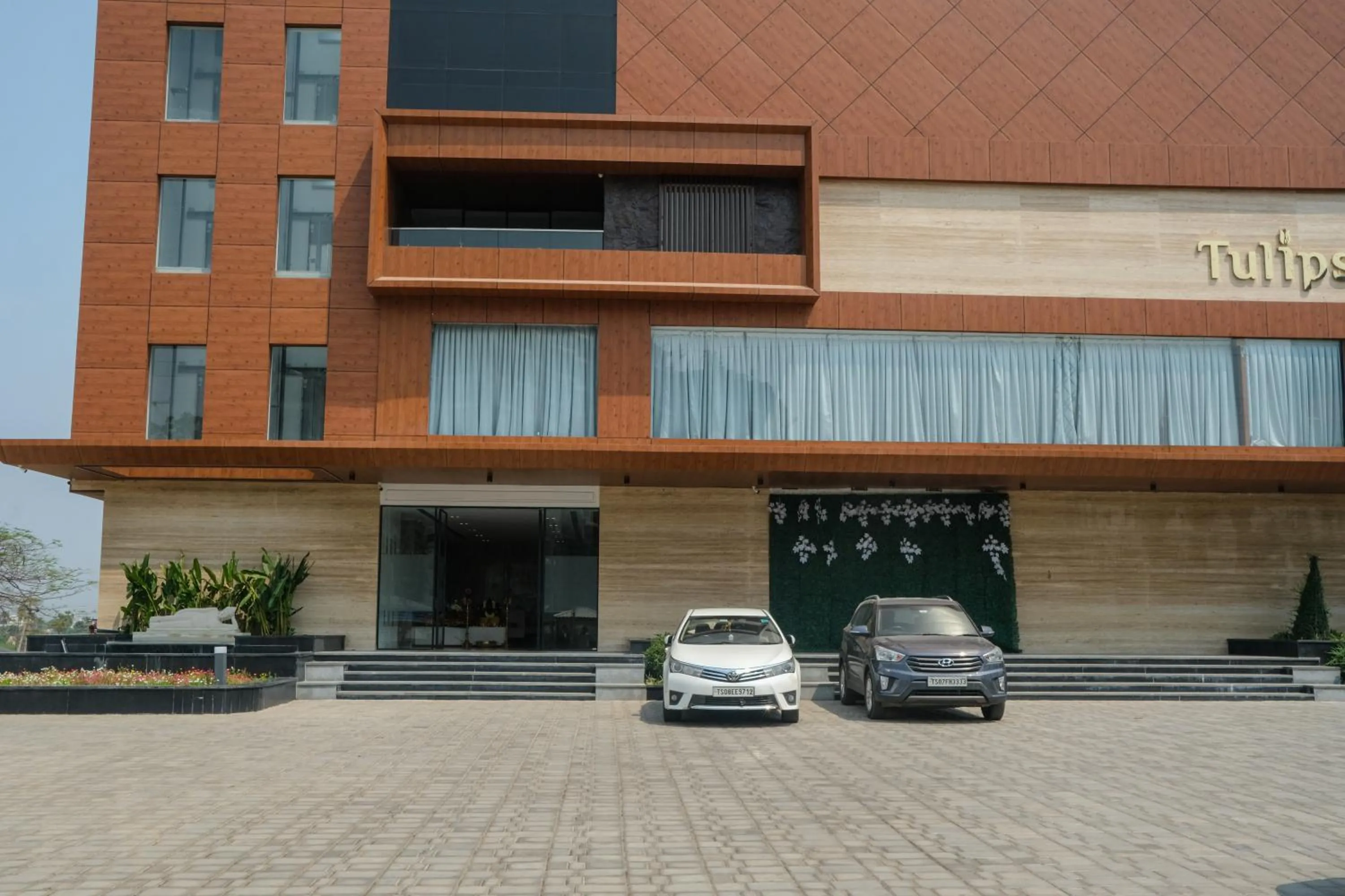 Property building in Hotel Tulips Grand