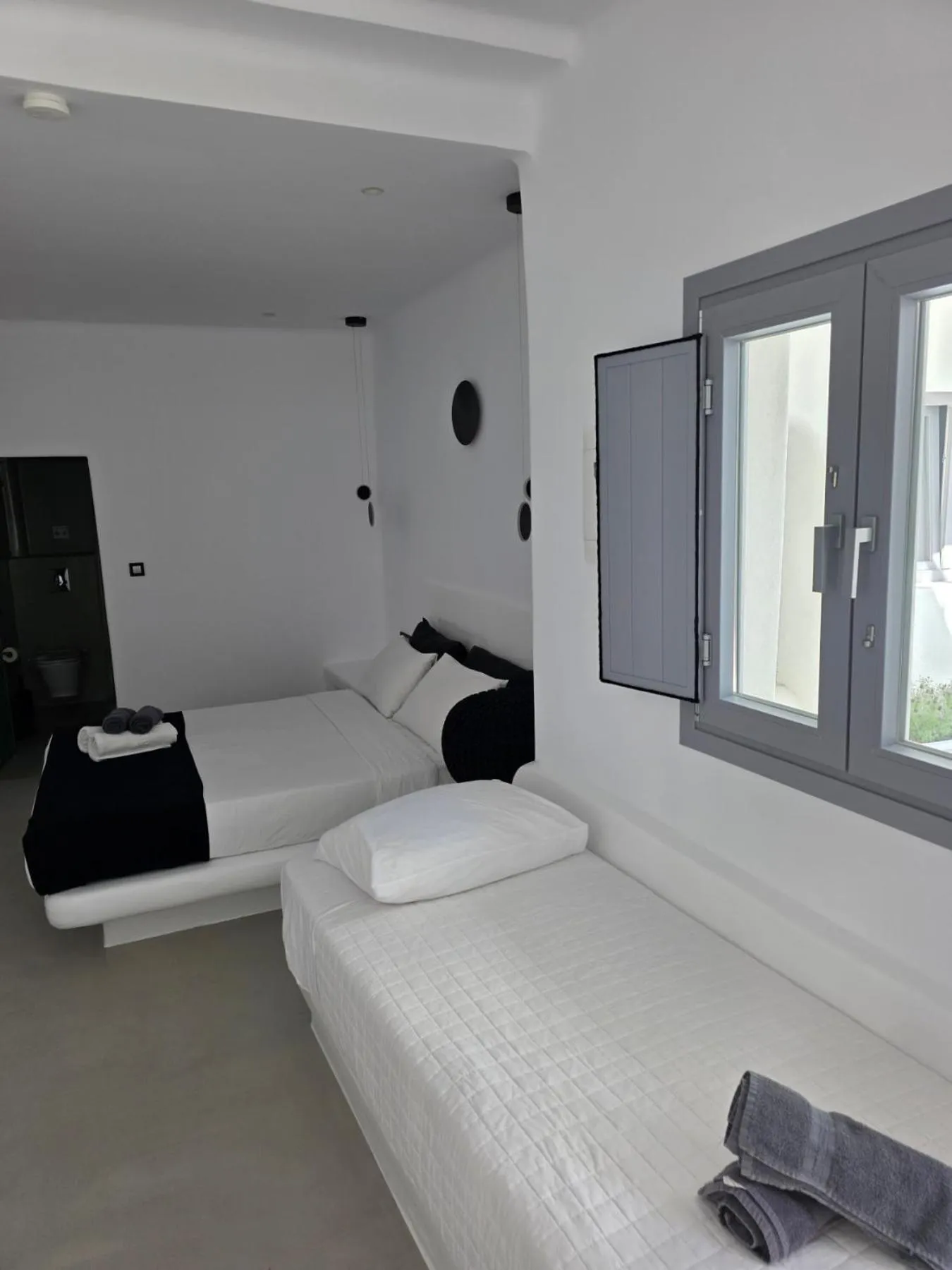 Bed in Tataki Family Hotel