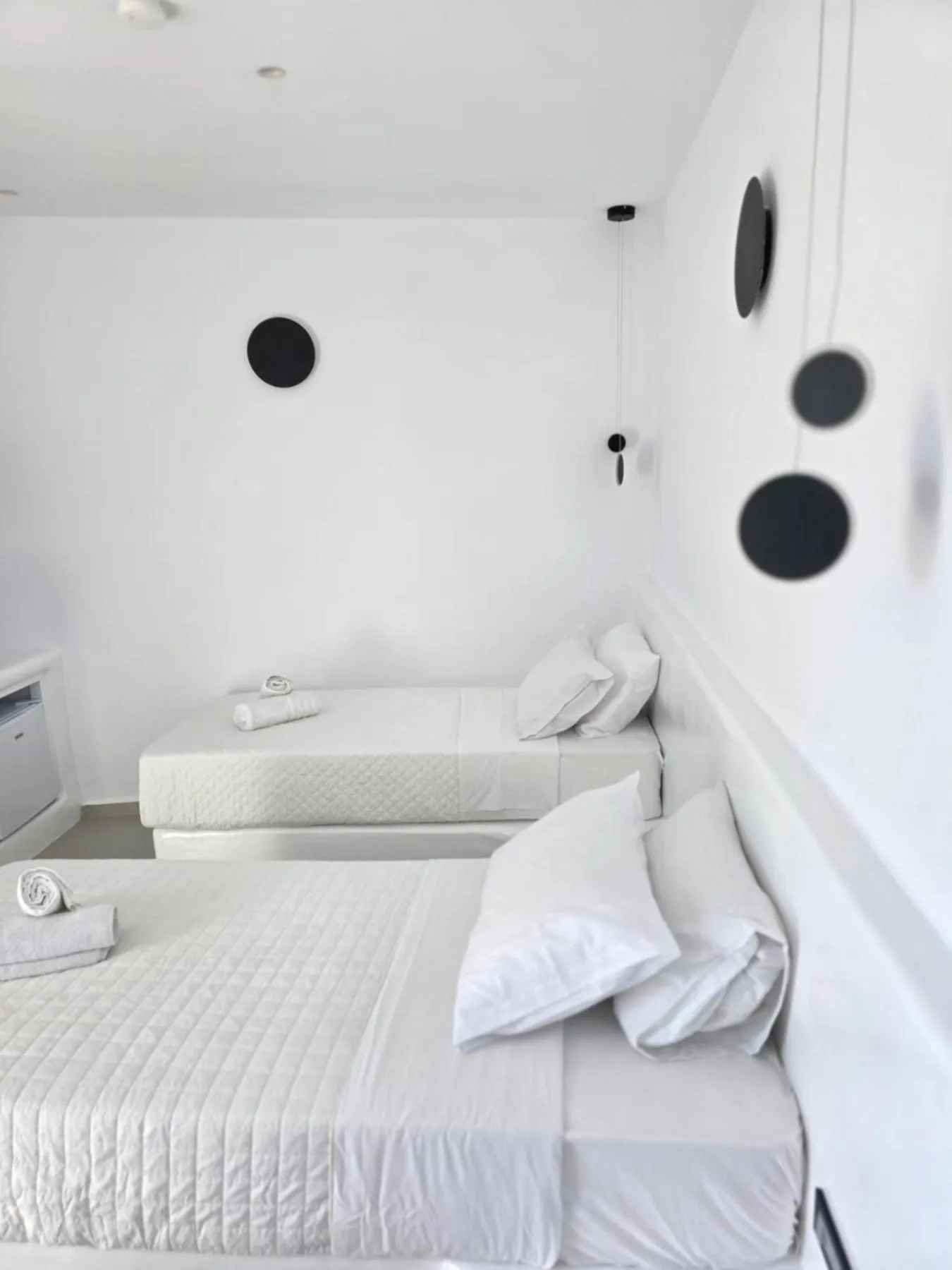 Bed in Tataki Family Hotel