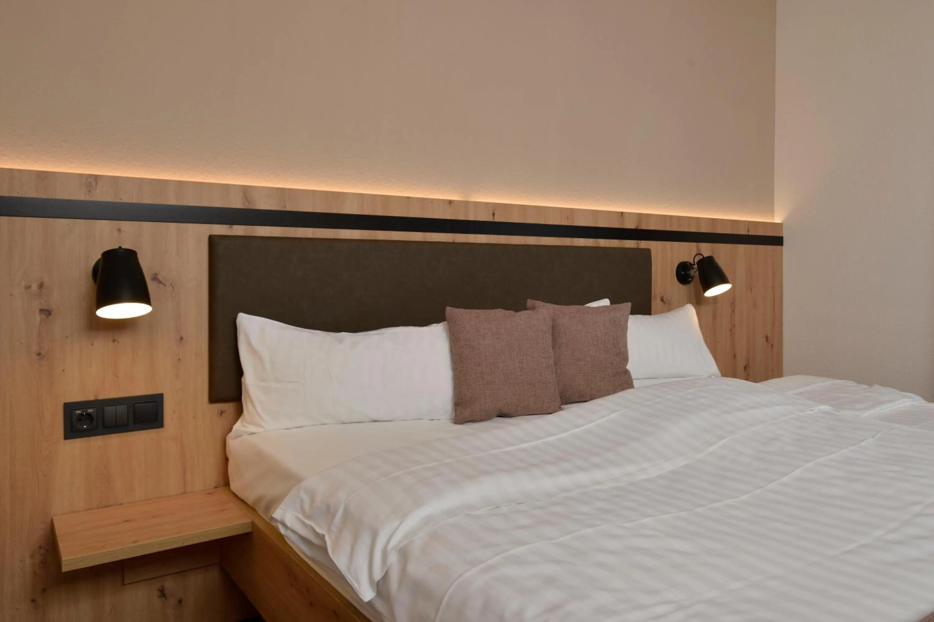 Bed in Hotel zur Post 3 Sterne superior