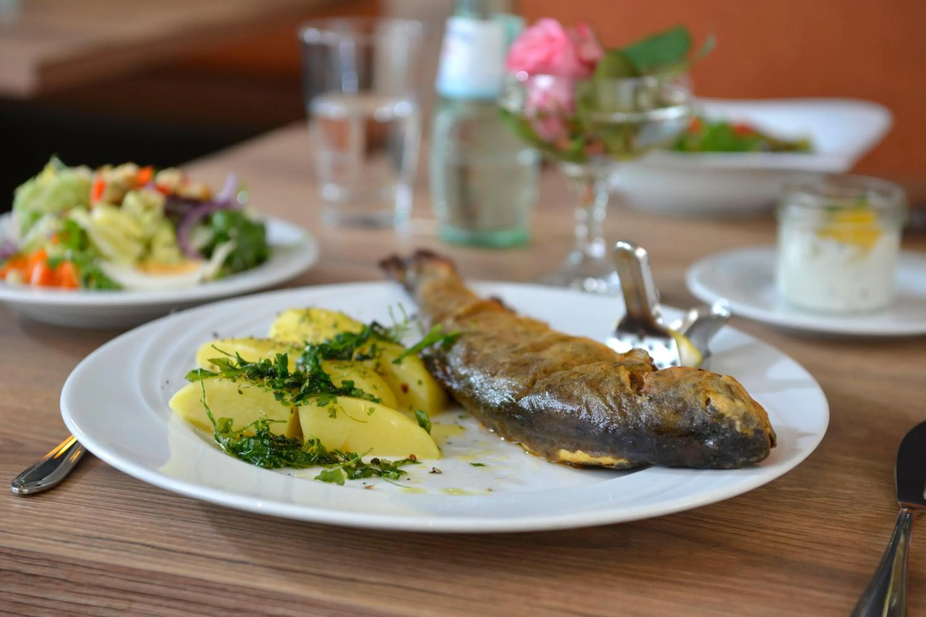 Restaurant/places to eat in Hotel zur Post 3 Sterne superior