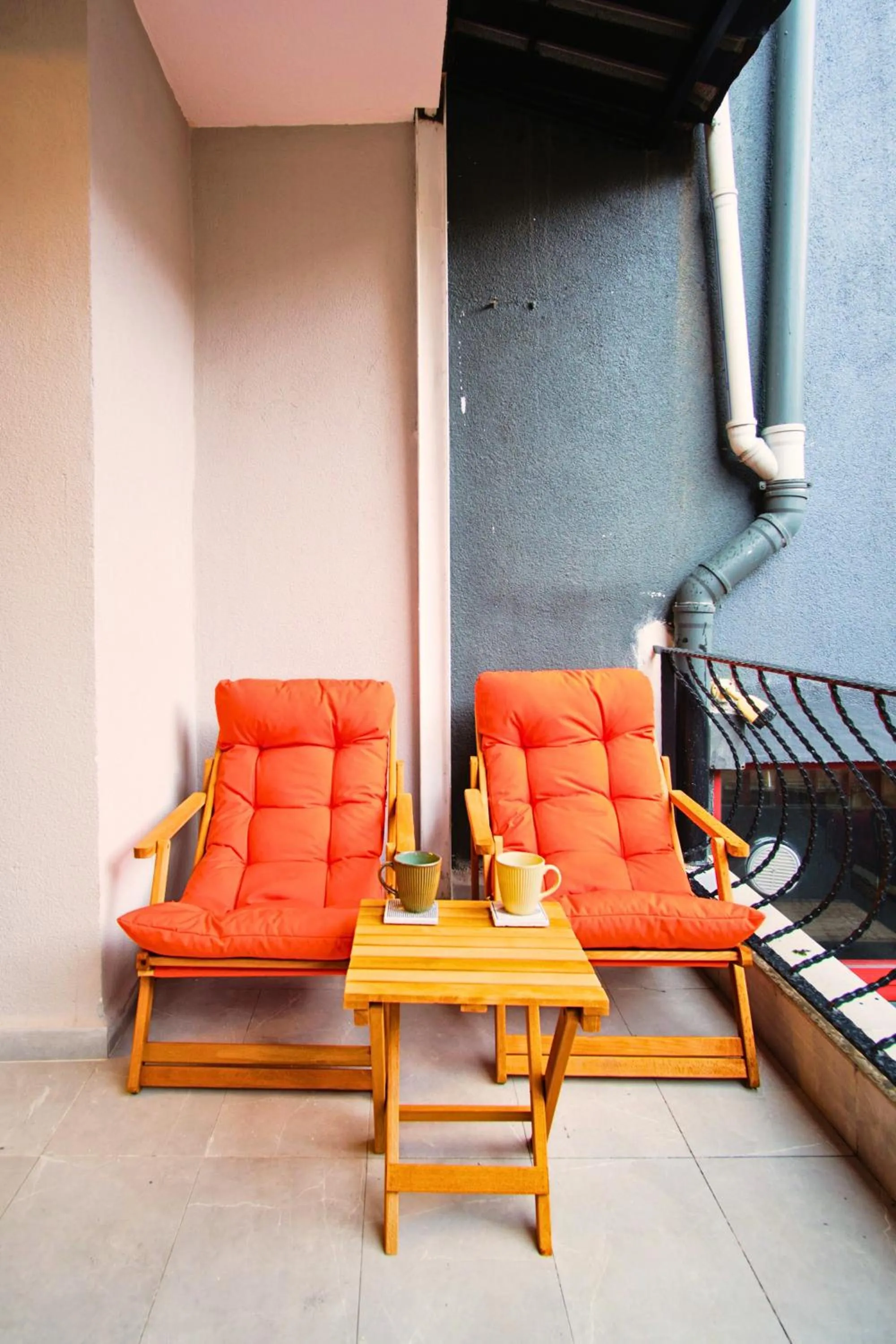 Balcony/Terrace in TAKS-INN Hotel