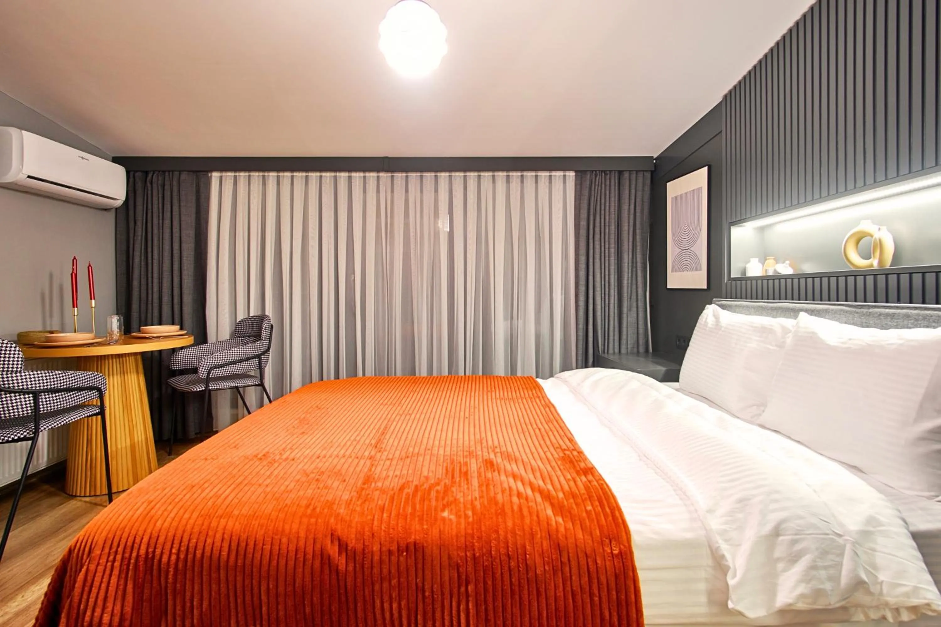 Photo of the whole room, Bed in TAKS-INN Hotel