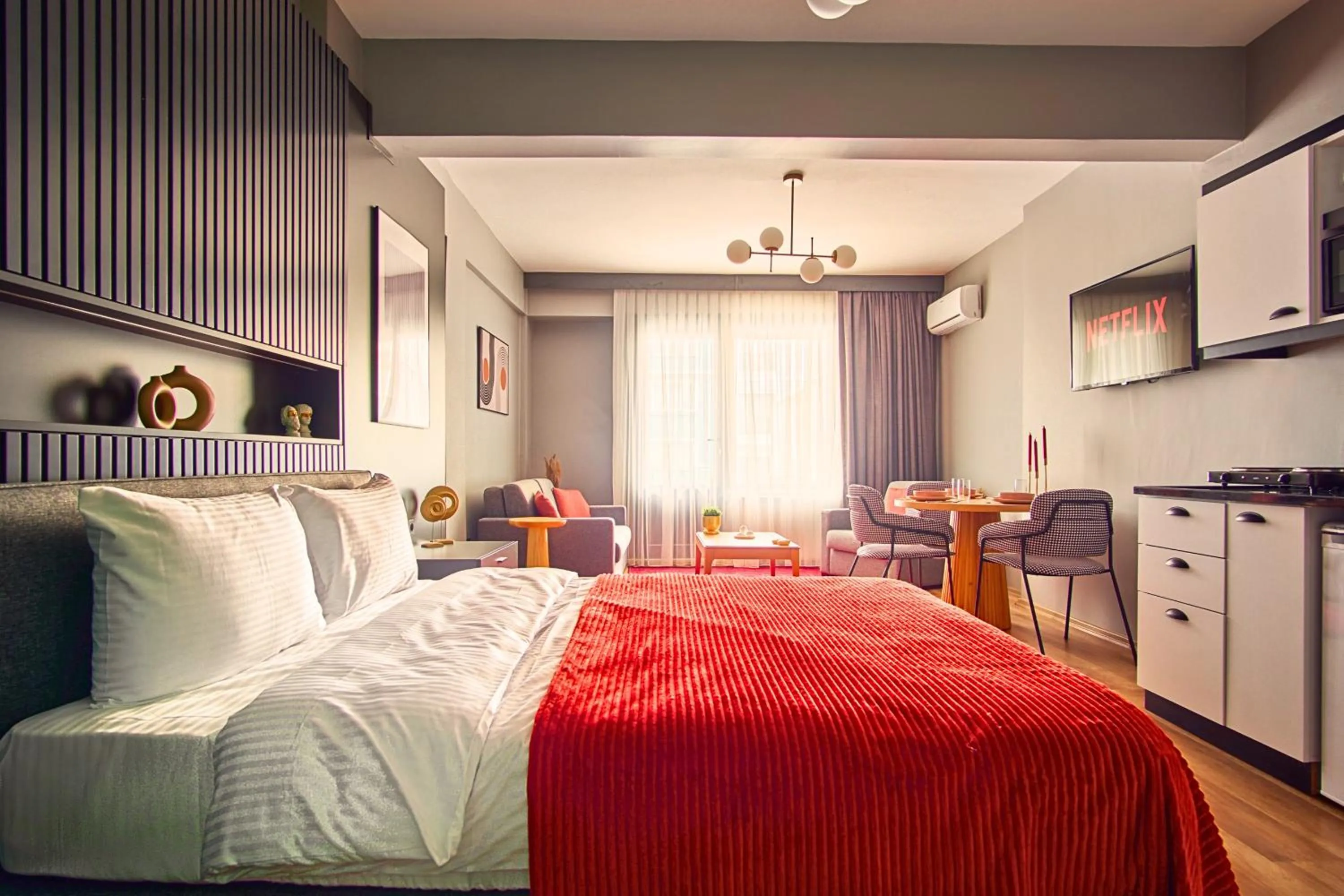 Photo of the whole room, Bed in TAKS-INN Hotel