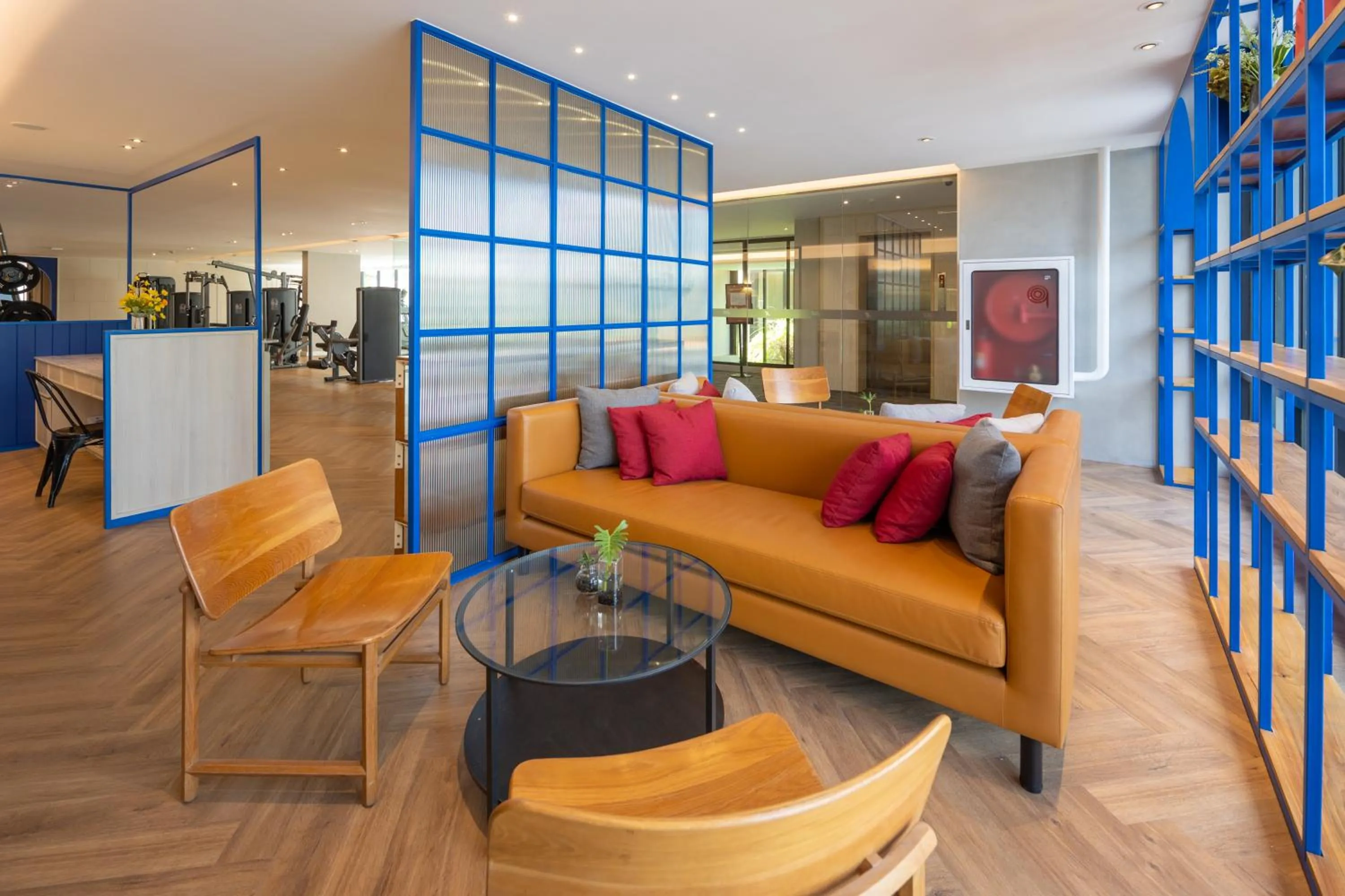 Lobby or reception in Blue Hippo Hotel