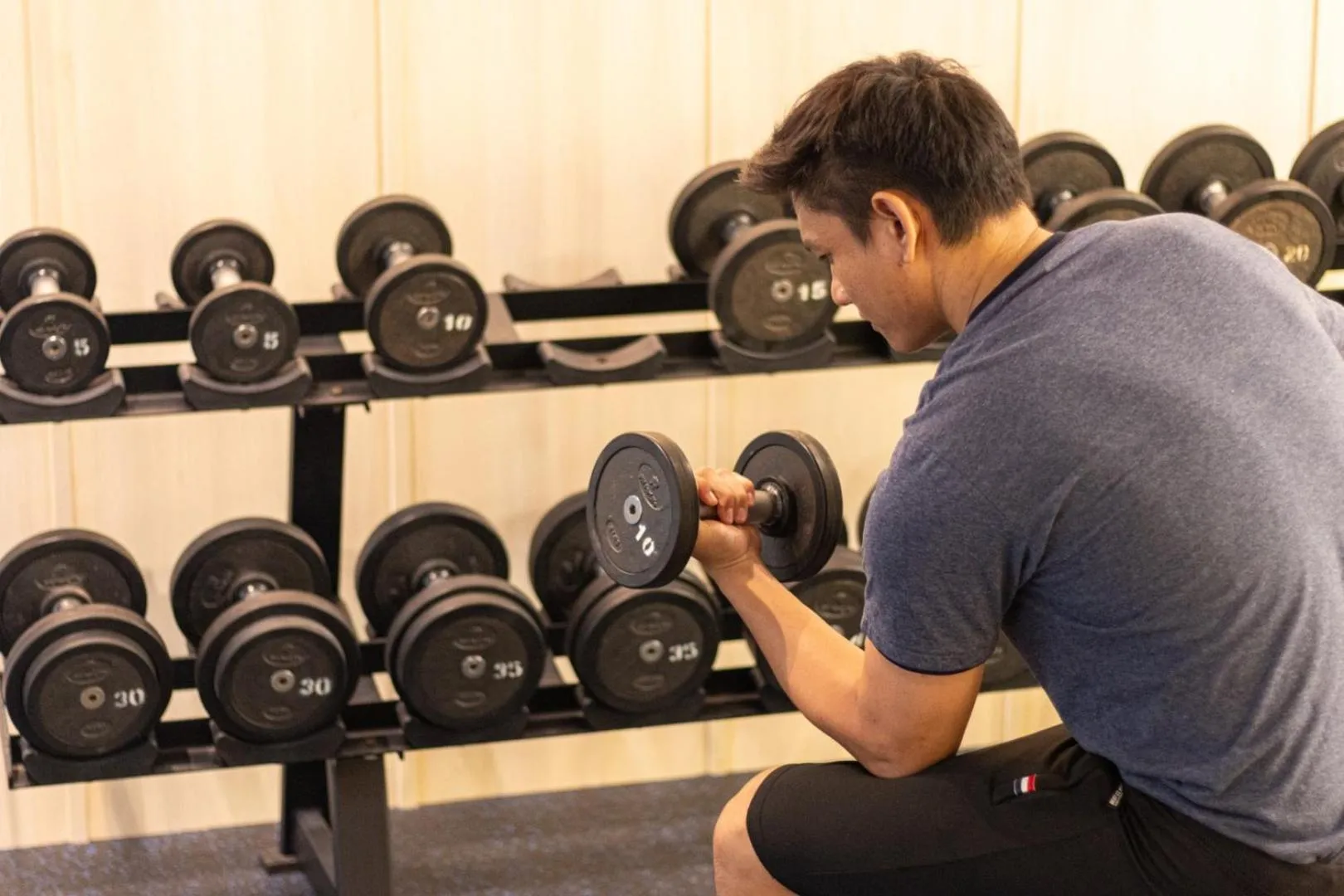 Fitness centre/facilities in Blue Hippo Hotel