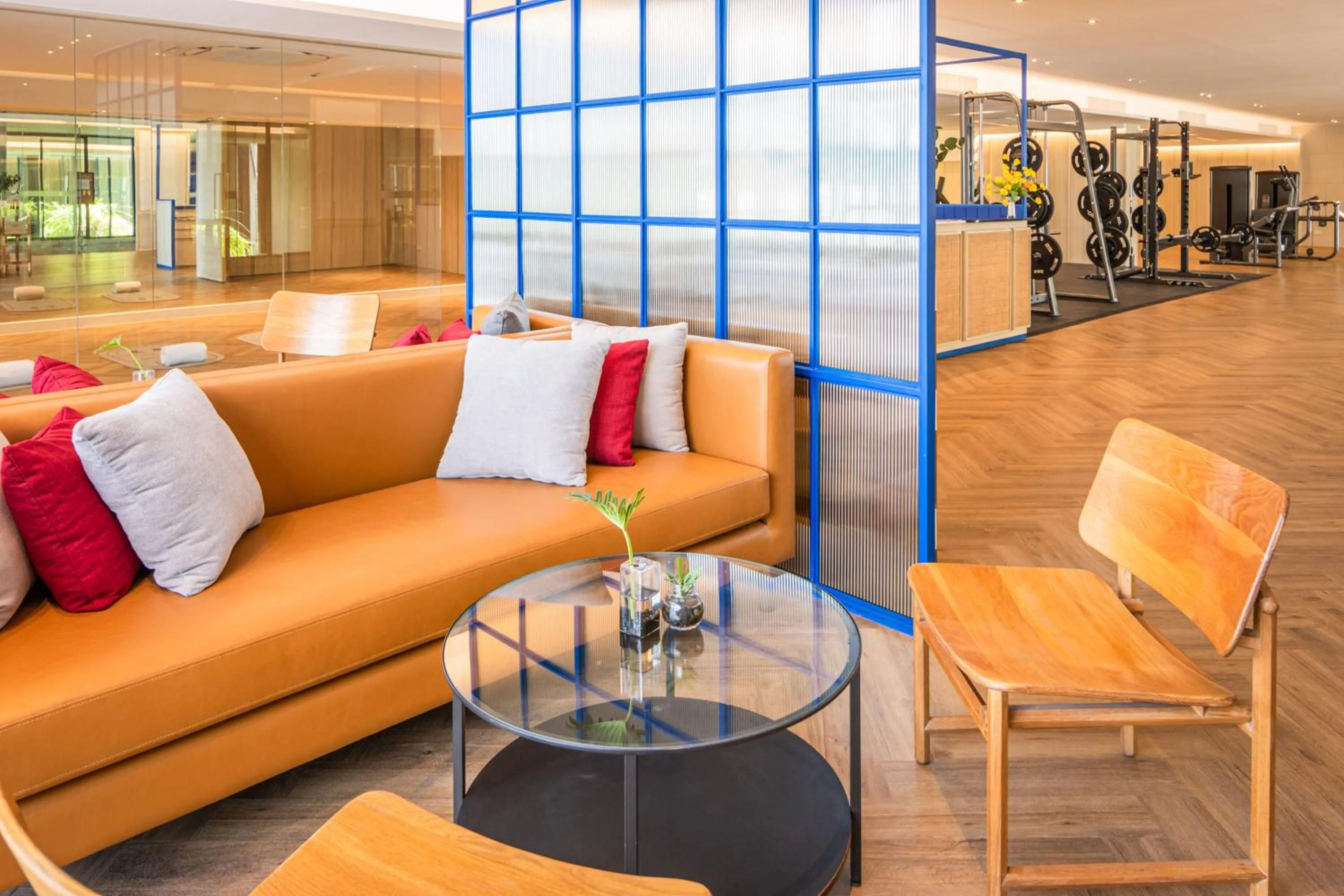 Lobby or reception in Blue Hippo Hotel