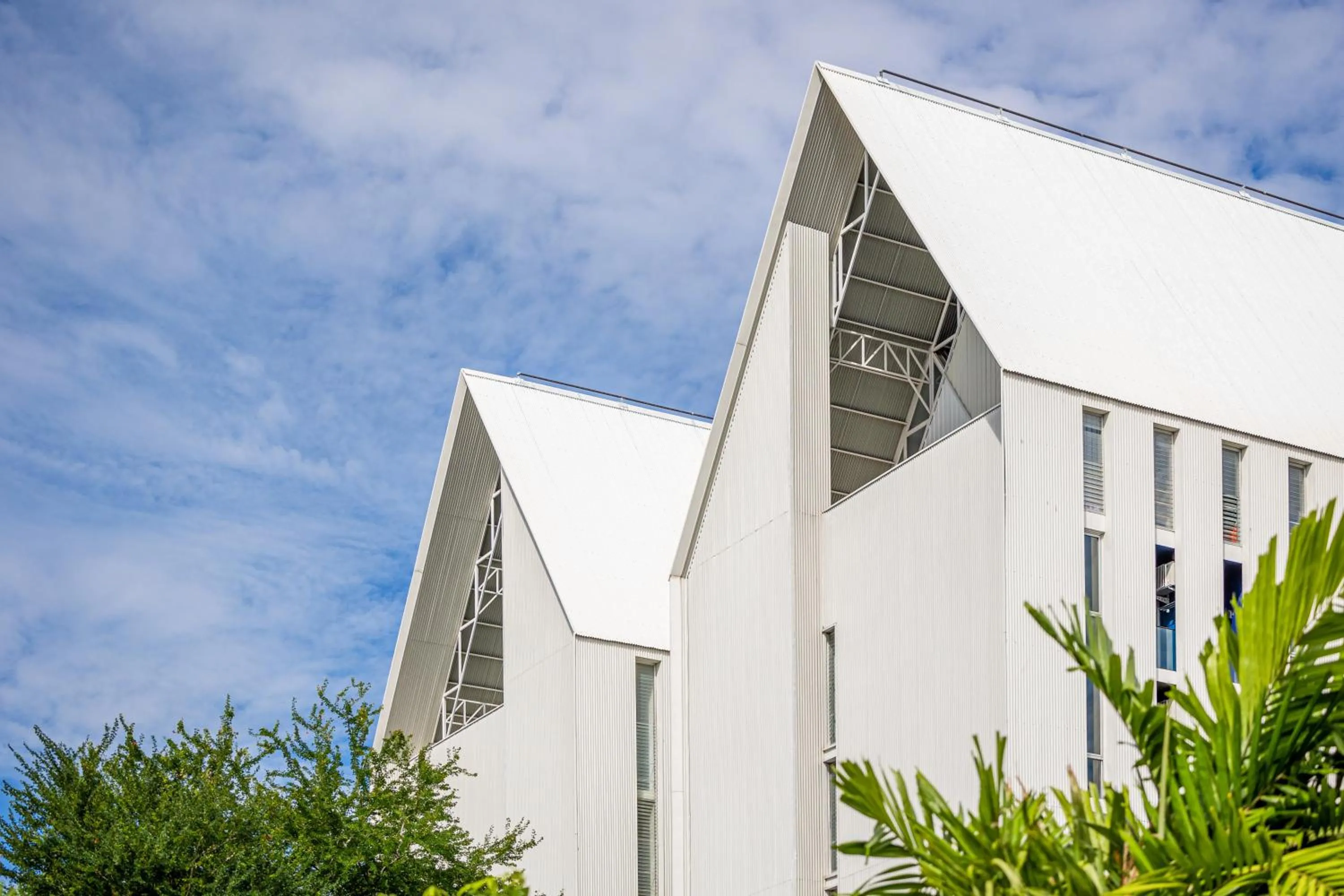 Property building in Blue Hippo Hotel