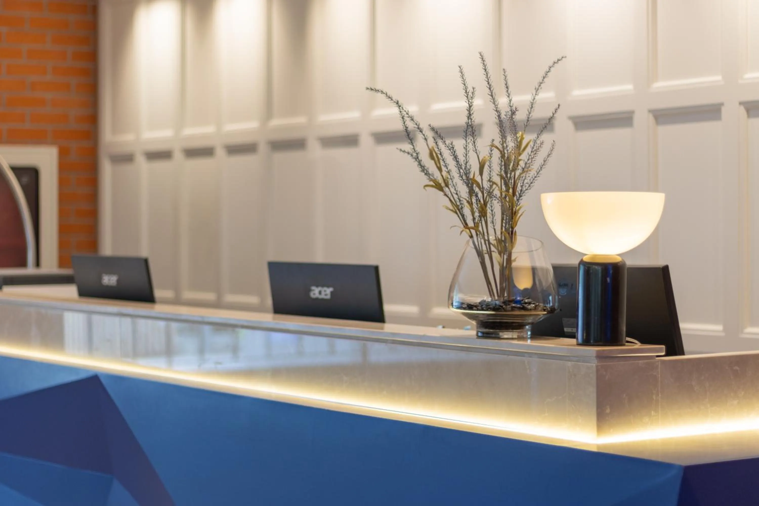 Lobby or reception in Blue Hippo Hotel