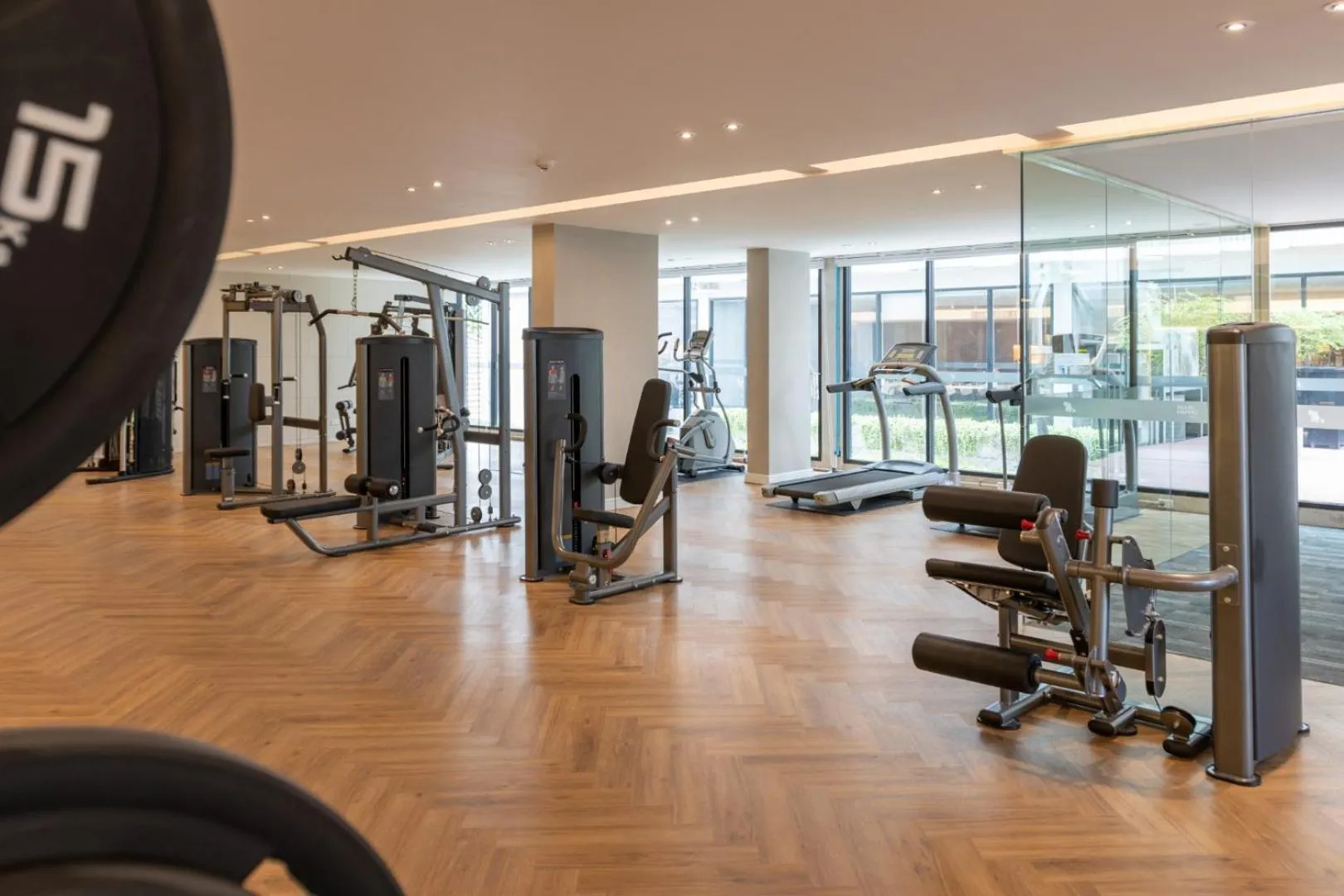 Fitness centre/facilities in Blue Hippo Hotel
