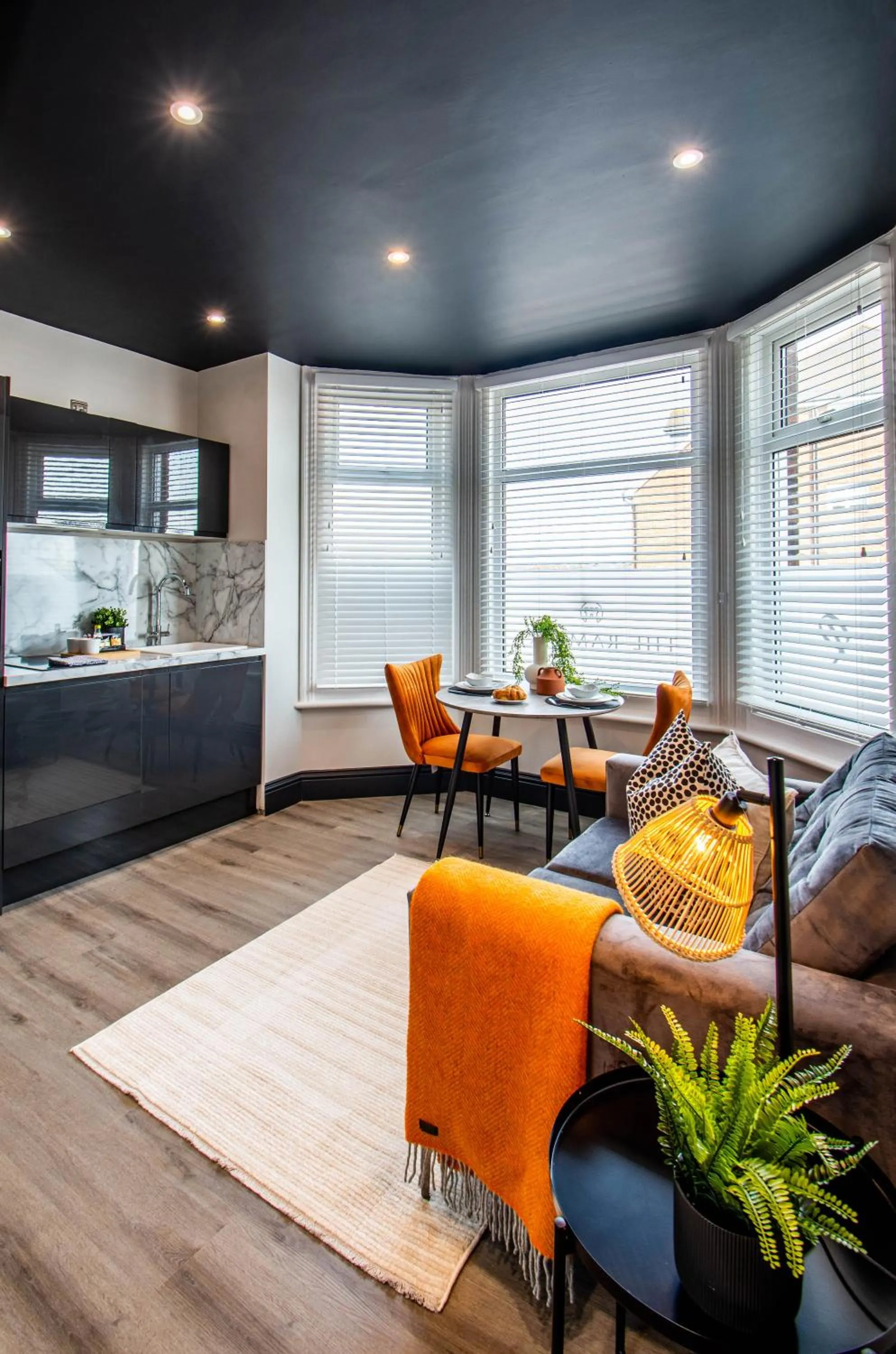 Living room in The Rampart