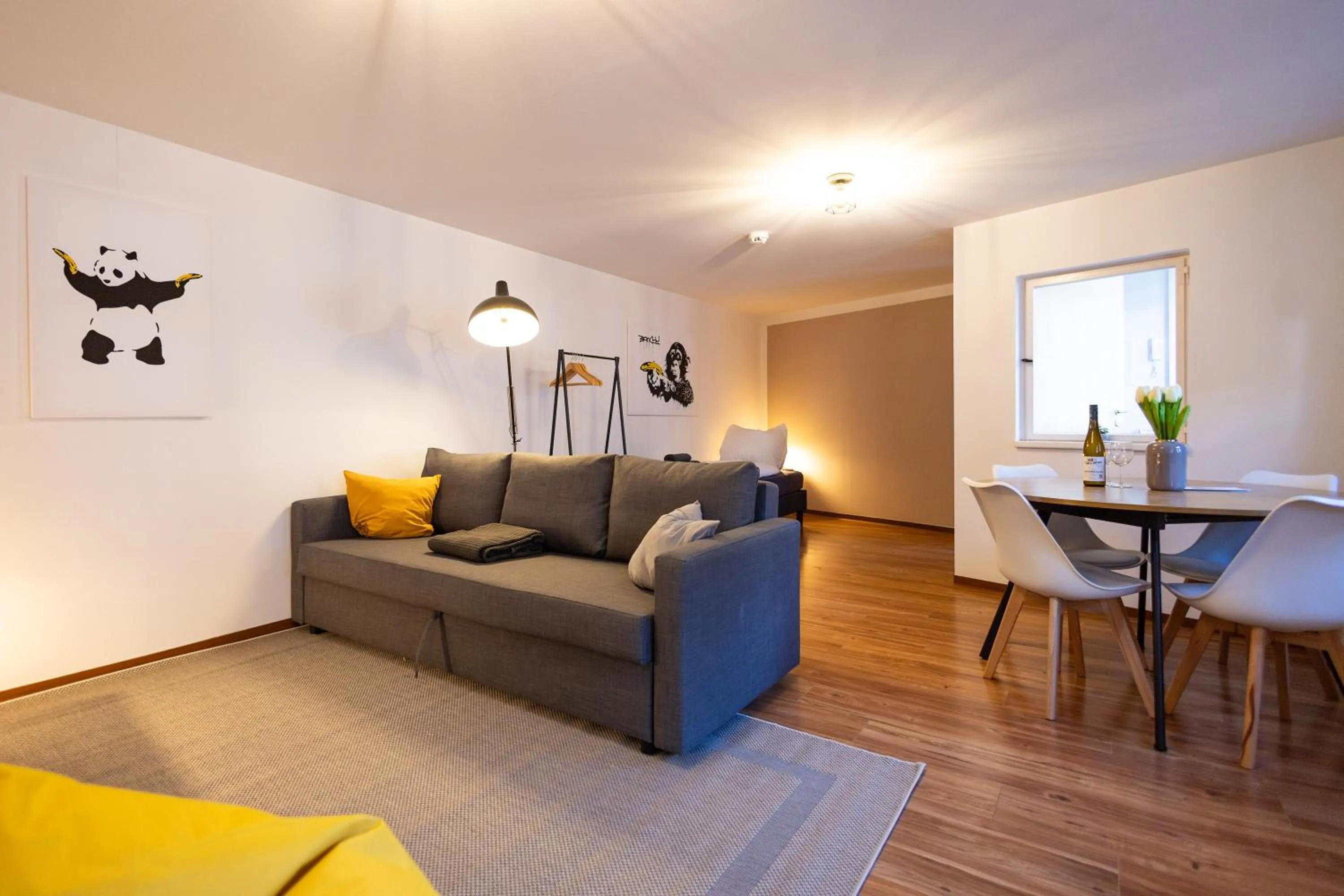 Living room in Apartments an der Oper - Innenstadt - Zentral - Küche - Wifi - Powered by Ko-Living