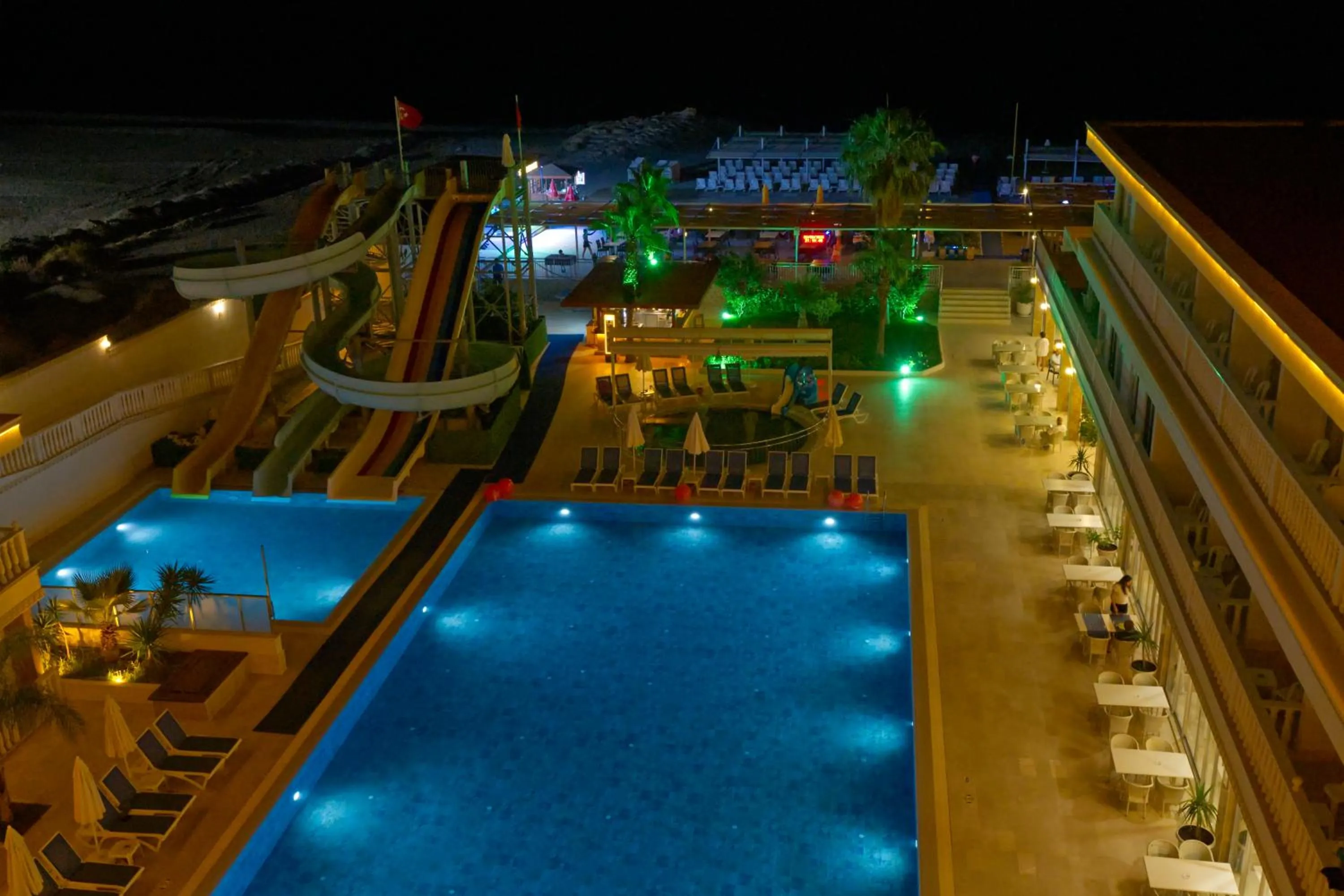 Pool view in SL La Perla Hotel Kemer