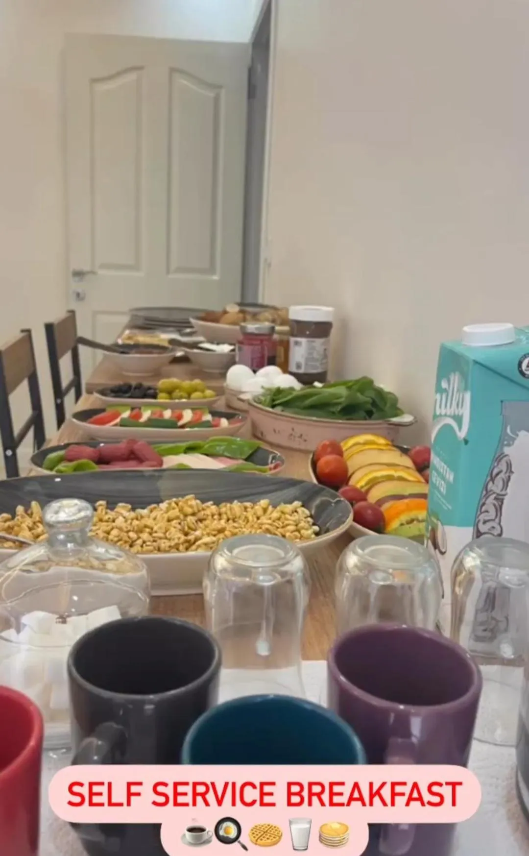 Food and drinks in Manu Startup House