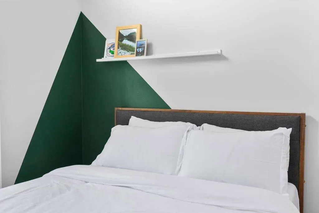 Bed in Modern Sustainable Design in Ballard - 92 Wlkscore