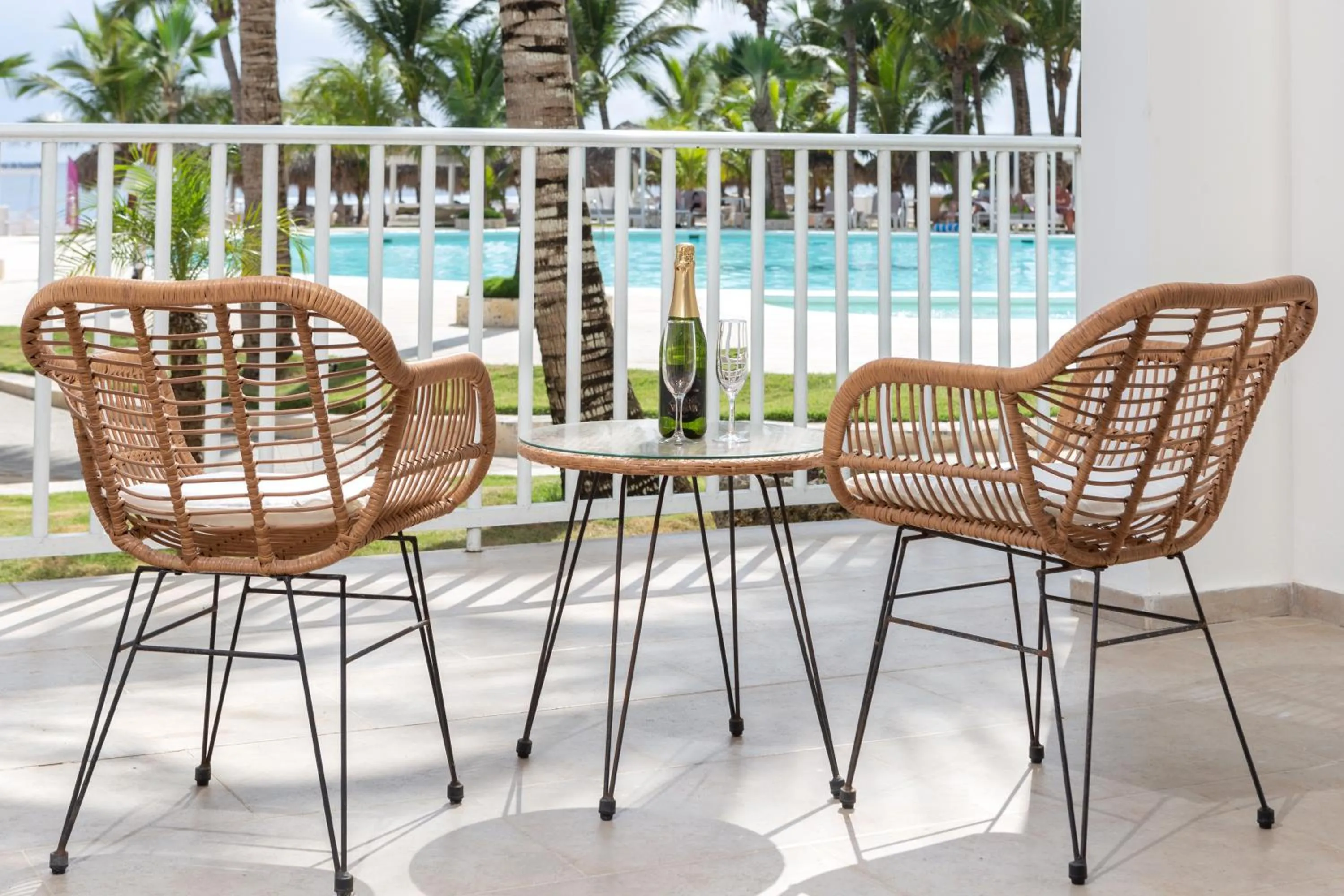 Balcony/Terrace in Hotel HM Alma de Bayahibe - Adults Only - All Inclusive