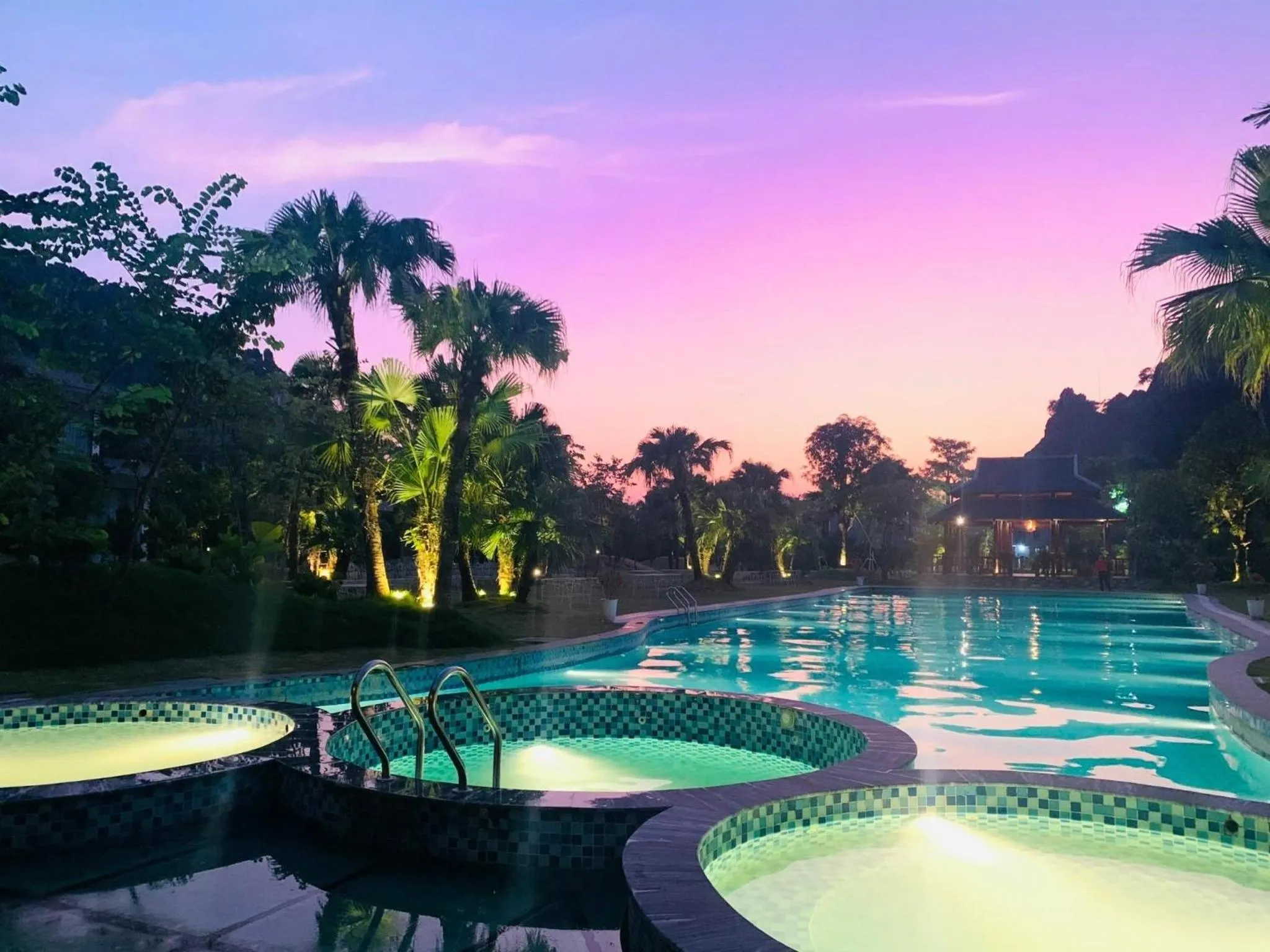 Swimming pool in Minawa Kenhga Resort & Spa Ninh Binh