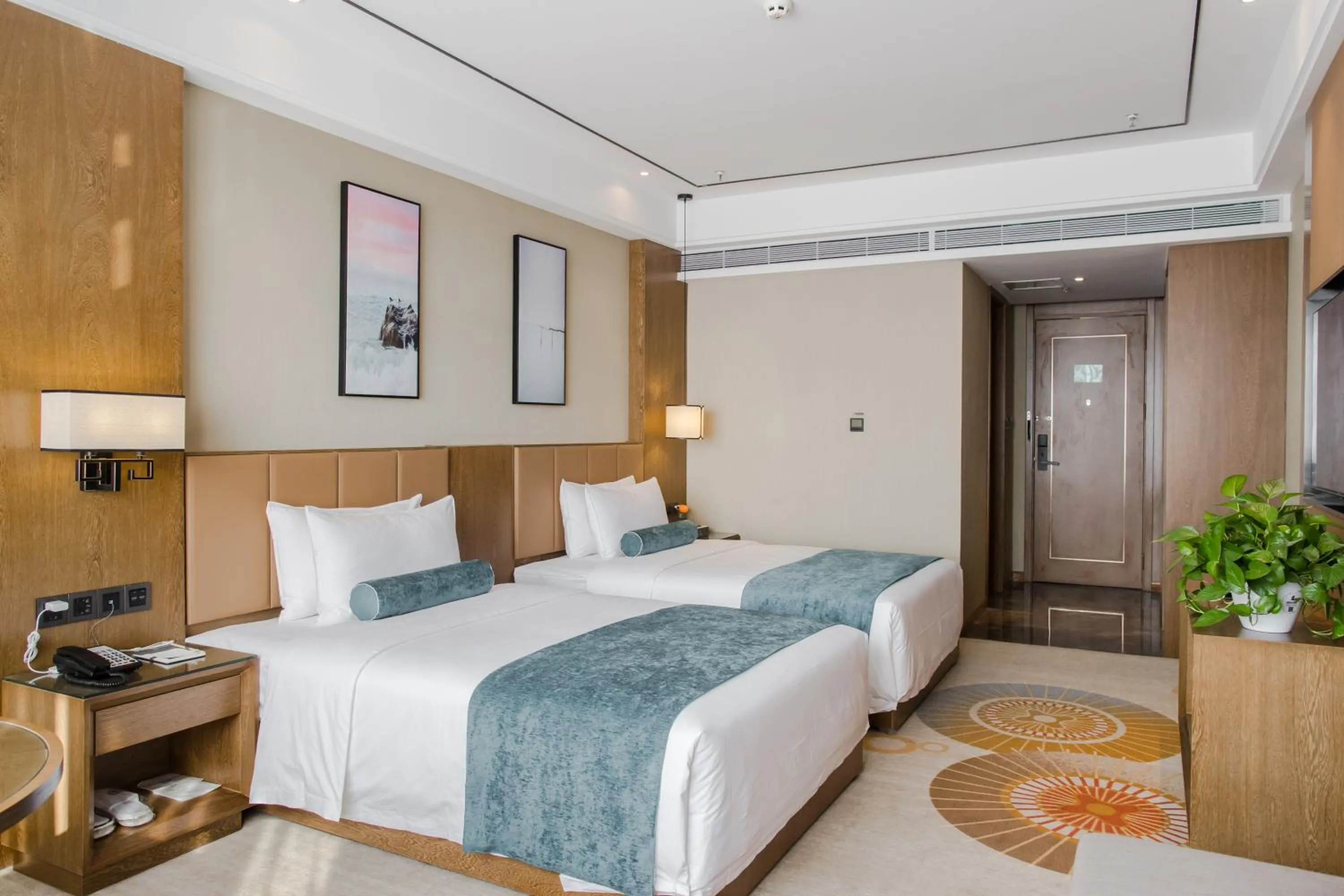 Photo of the whole room, Bed in Hilmanhomeful Hotel - Caijia Subway Station