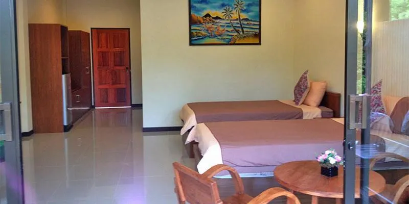 Bedroom in Baan Suan Villas Resort