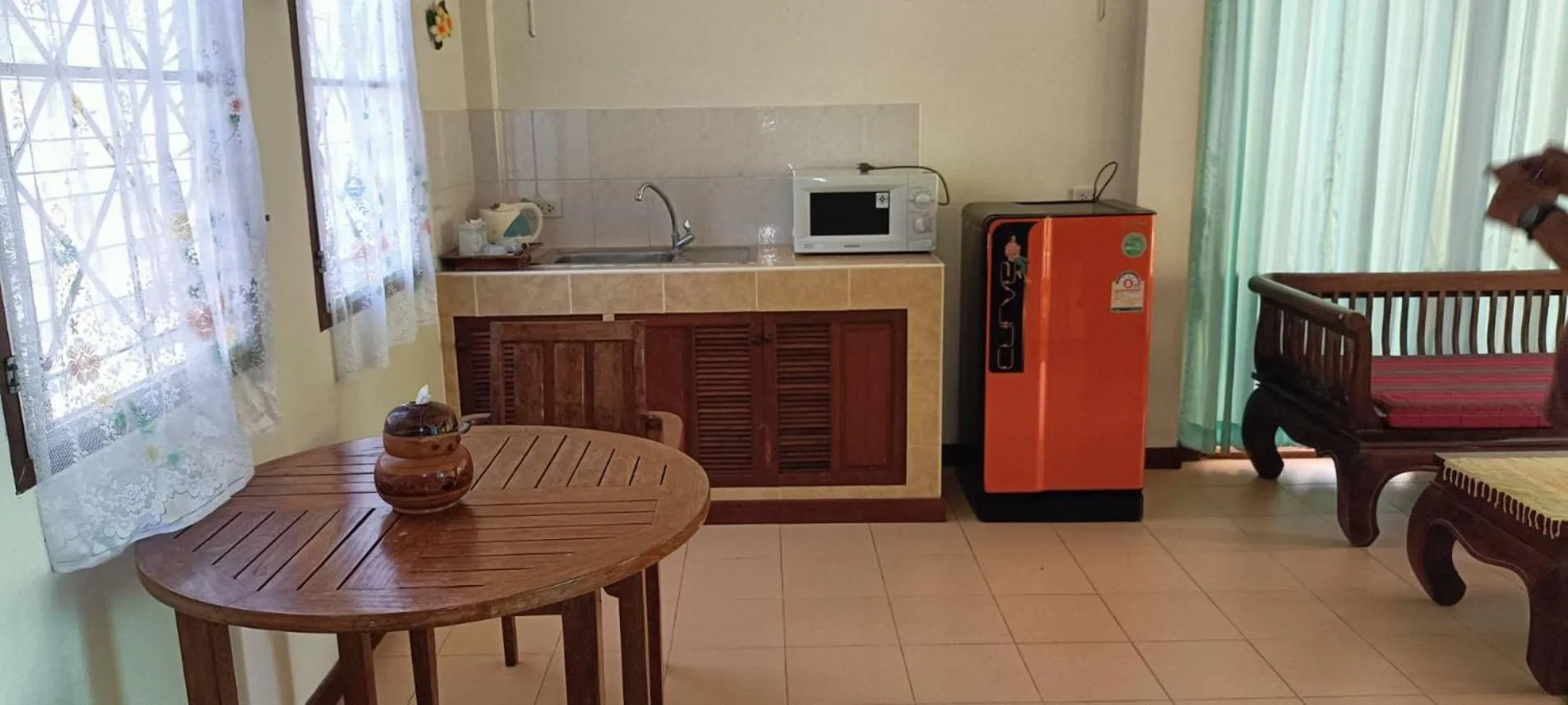 Living room in Baan Suan Villas Resort