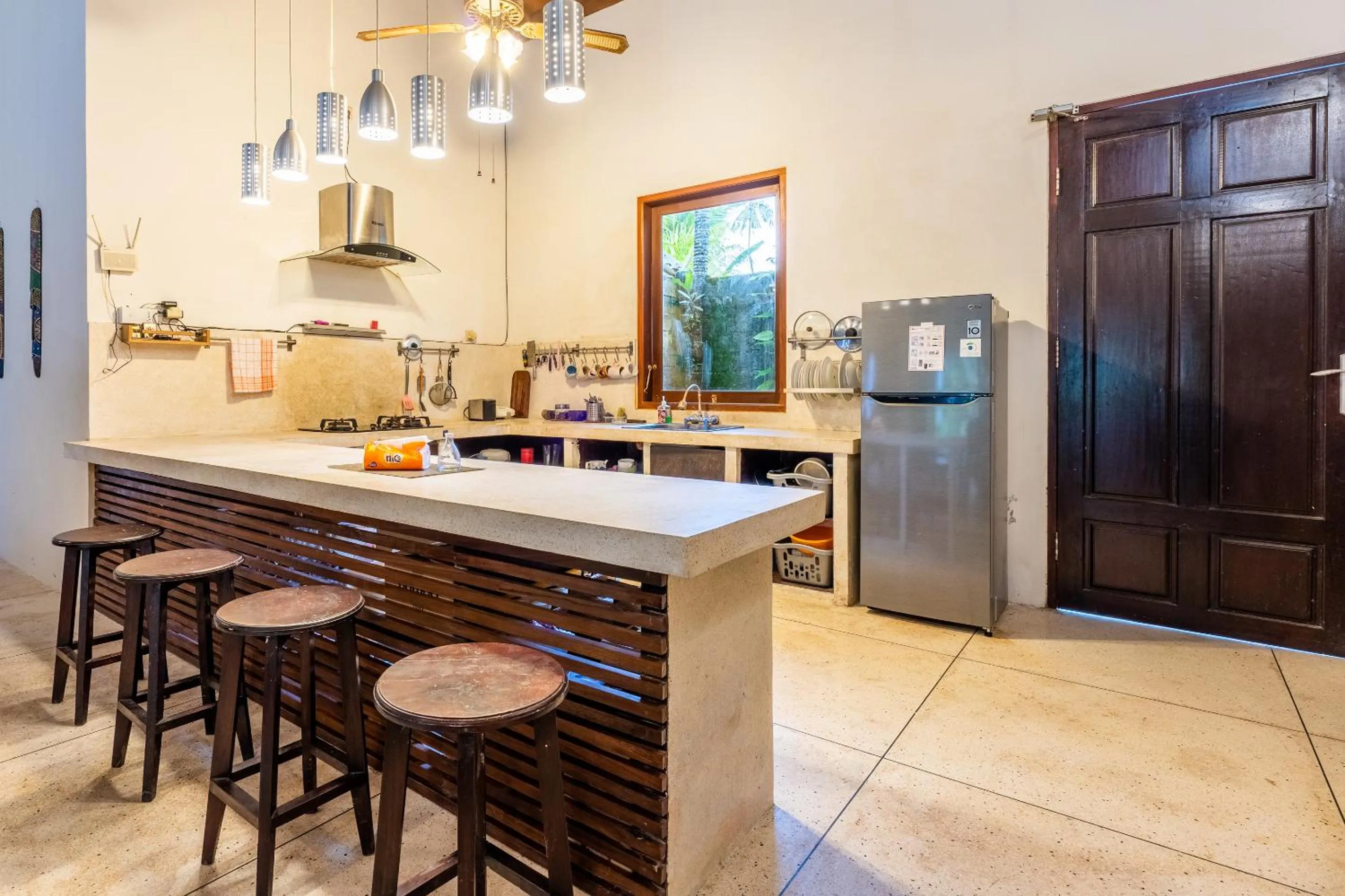 Kitchen or kitchenette in Surya Villa Manggis