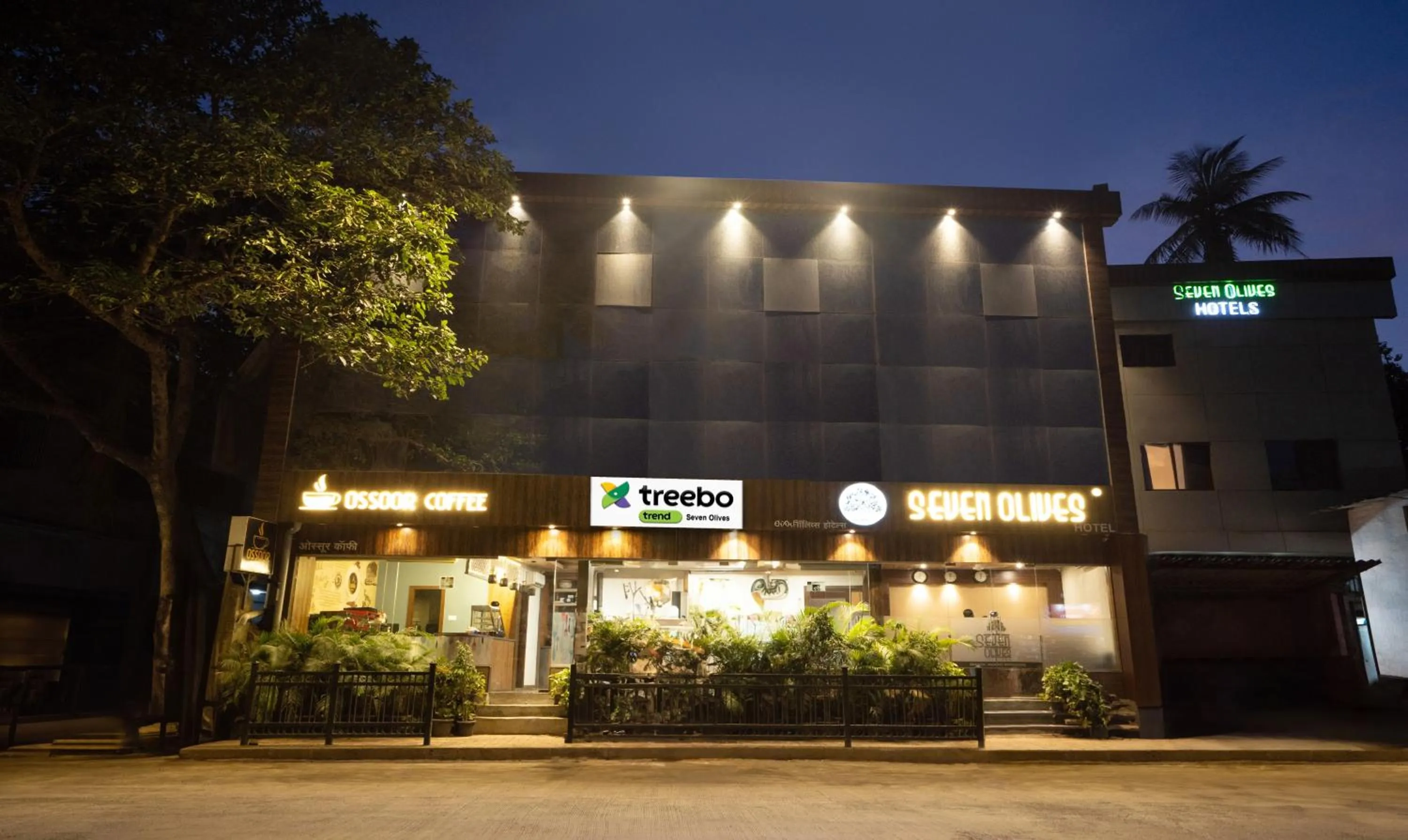 Property building in Treebo Seven Olives