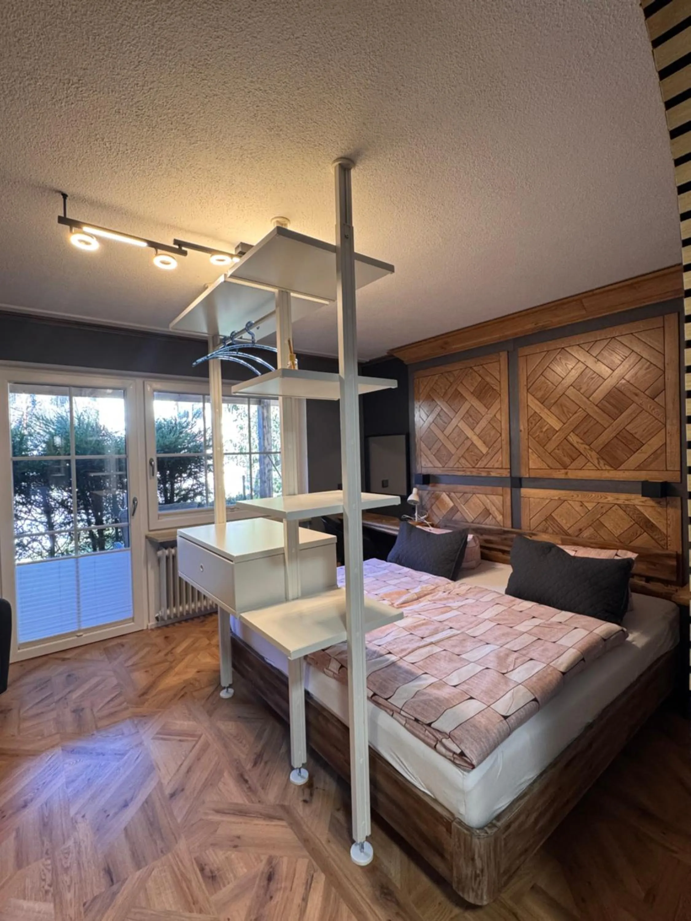 Balcony/Terrace, Bed in Chalet MOOS