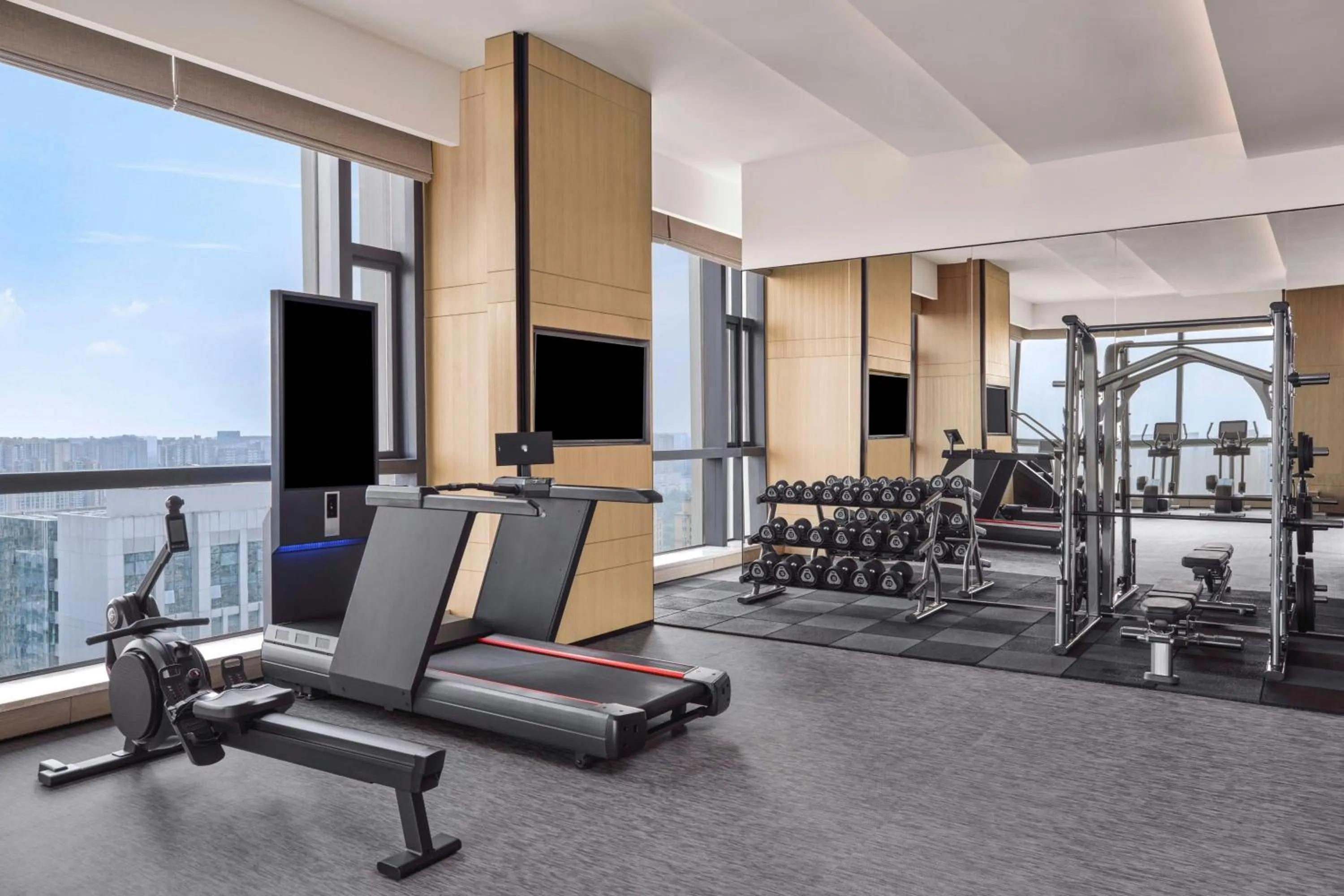 Fitness centre/facilities in JW Marriott Hotel Xi'an