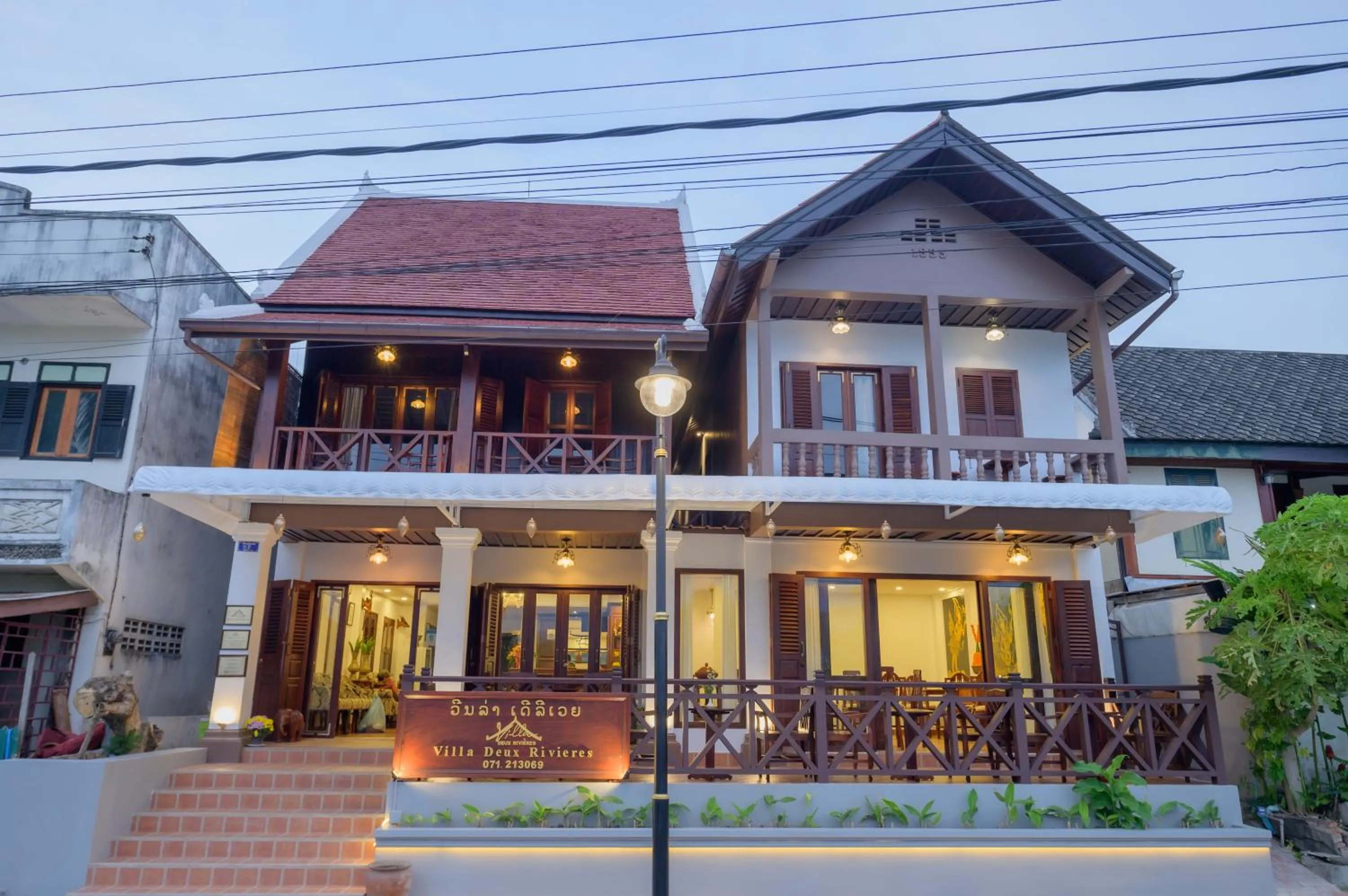 Property building in Villa Deux Rivieres双河别墅酒店