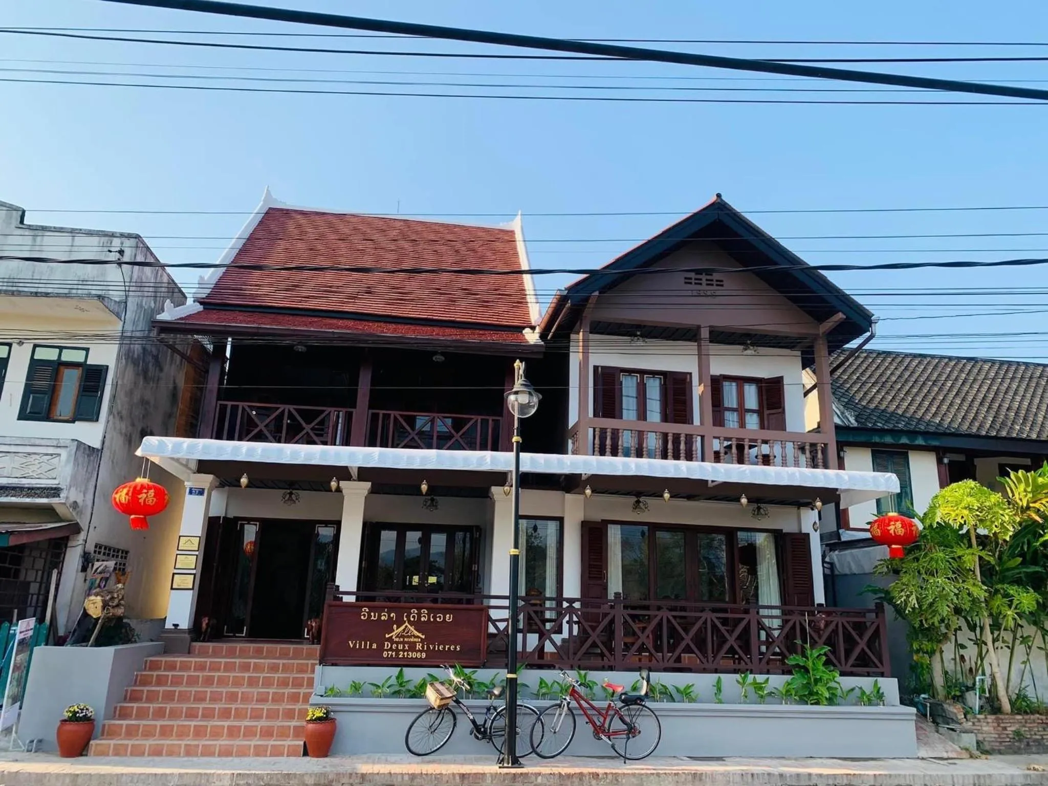 Property building in Villa Deux Rivieres双河别墅酒店