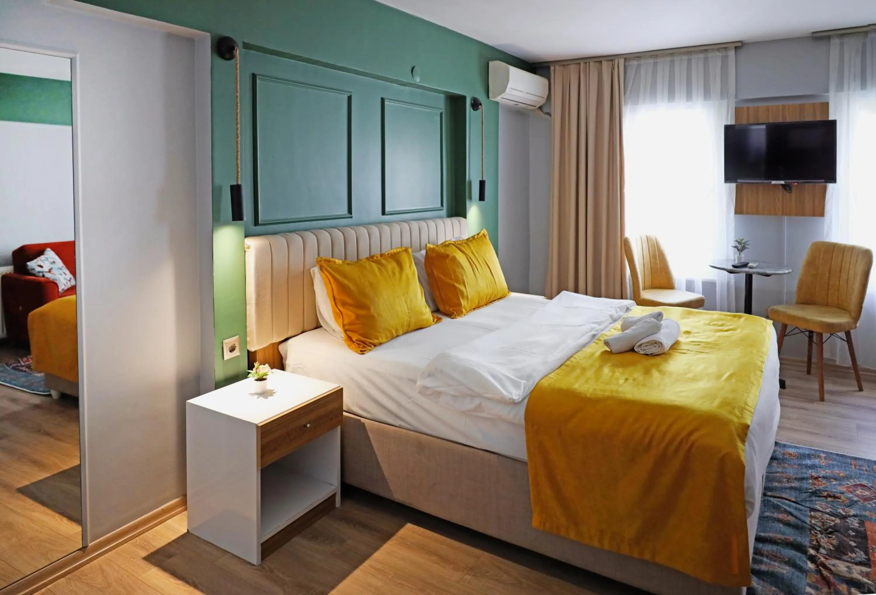 Bed in Holy Galata Hotel