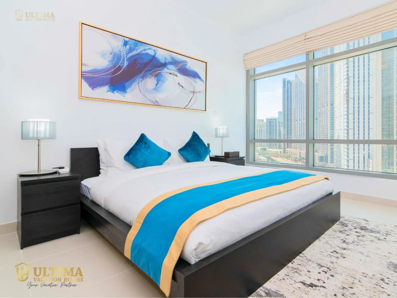 Bedroom in Close to Dubai Mall -Dazzling 1BR in Loft West