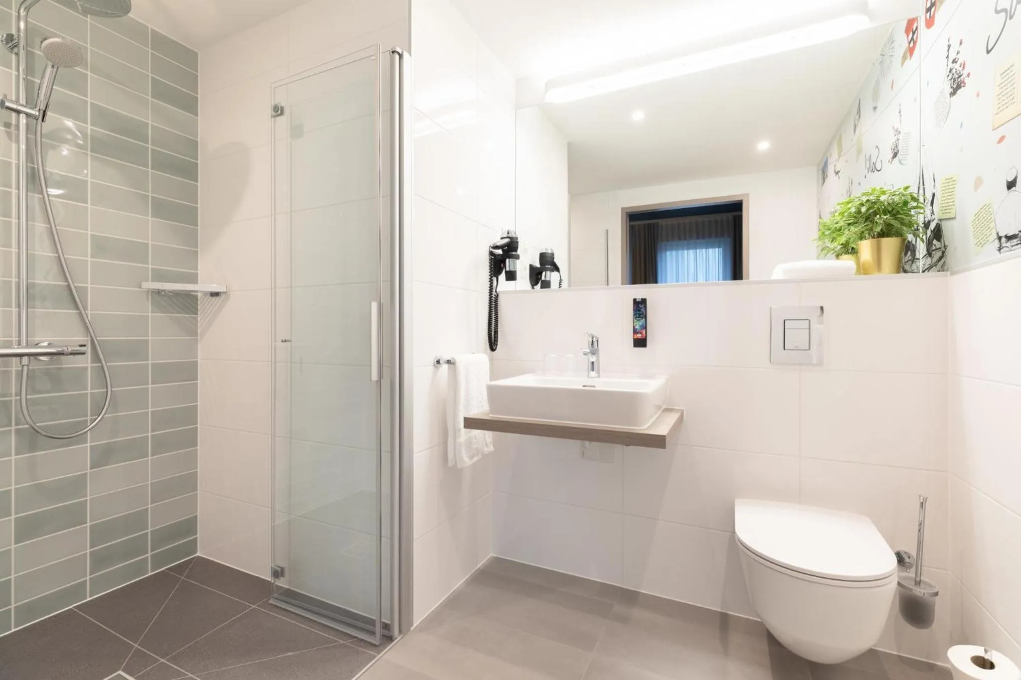 Bathroom in Holiday Inn - the niu, Flower Konstanz by IHG