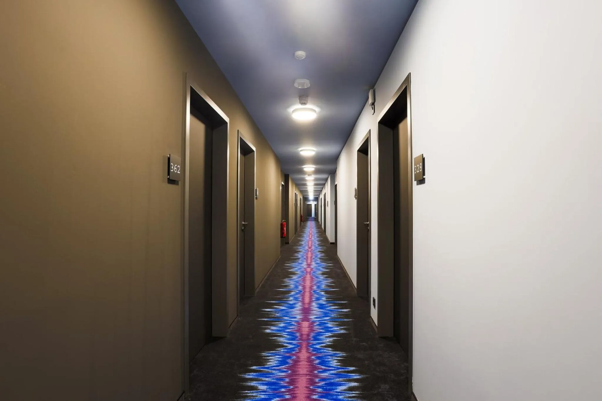 Decorative detail in Holiday Inn-the niu, Wave Karlsruhe Oststadt by IHG