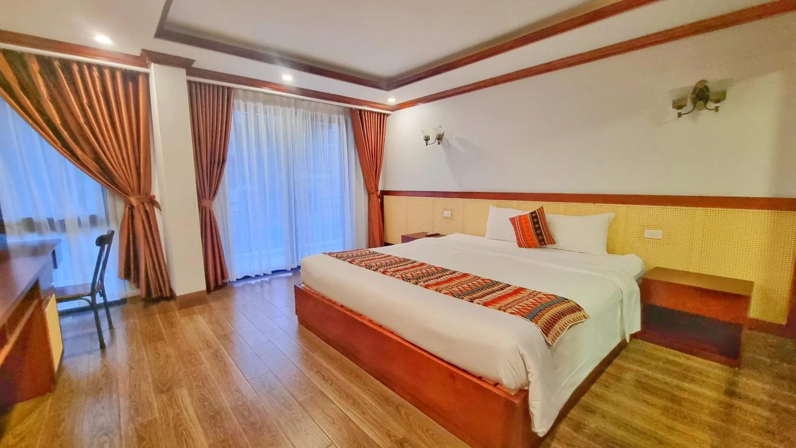 Bed in Le Chapa Hotel & Spa