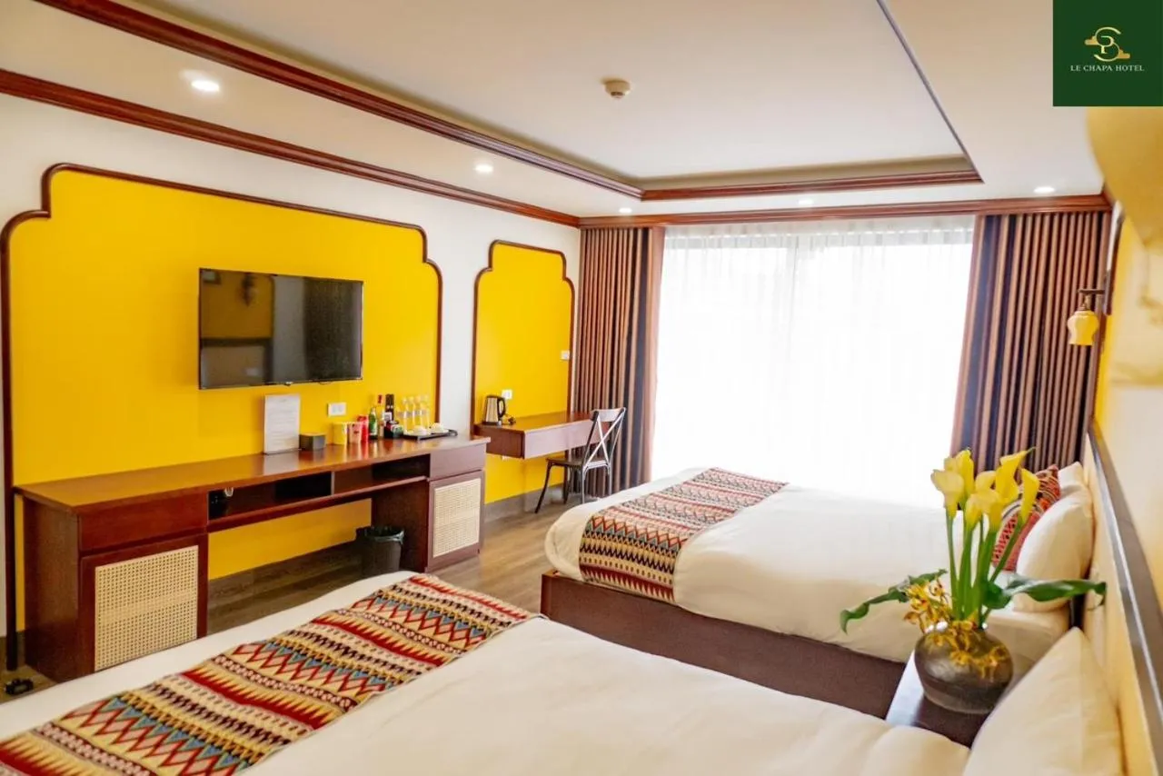 TV and multimedia, Bed in Le Chapa Hotel & Spa