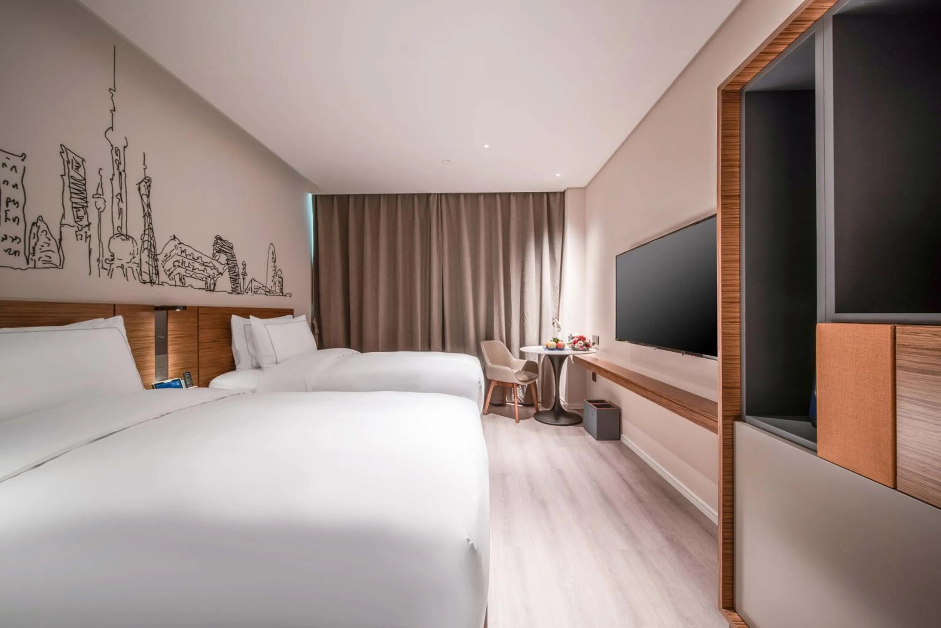 Bed in Urcove by HYATT Shanghai Wujiaochang