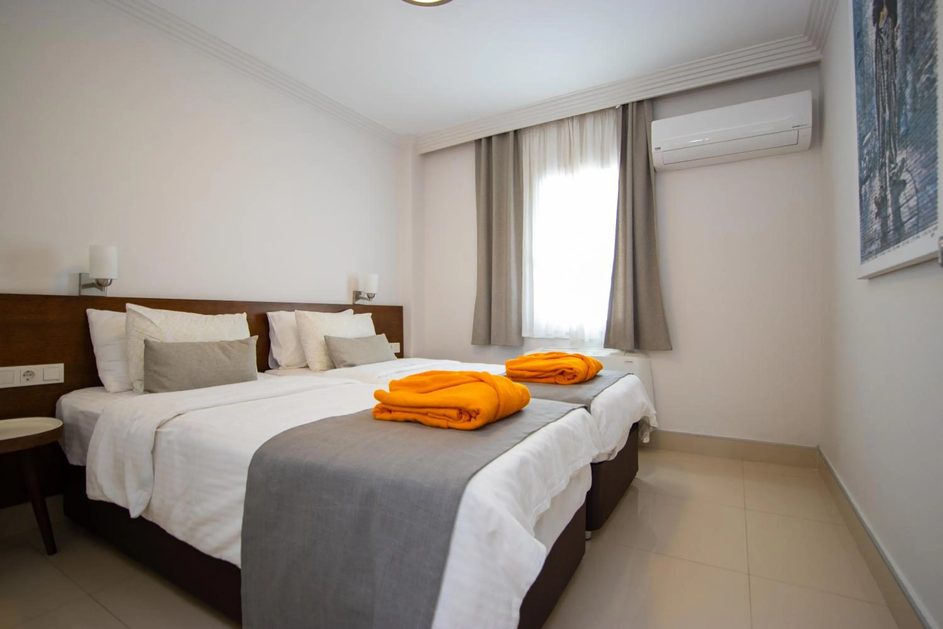 Bed in Hotel Pier Bodrum Marina