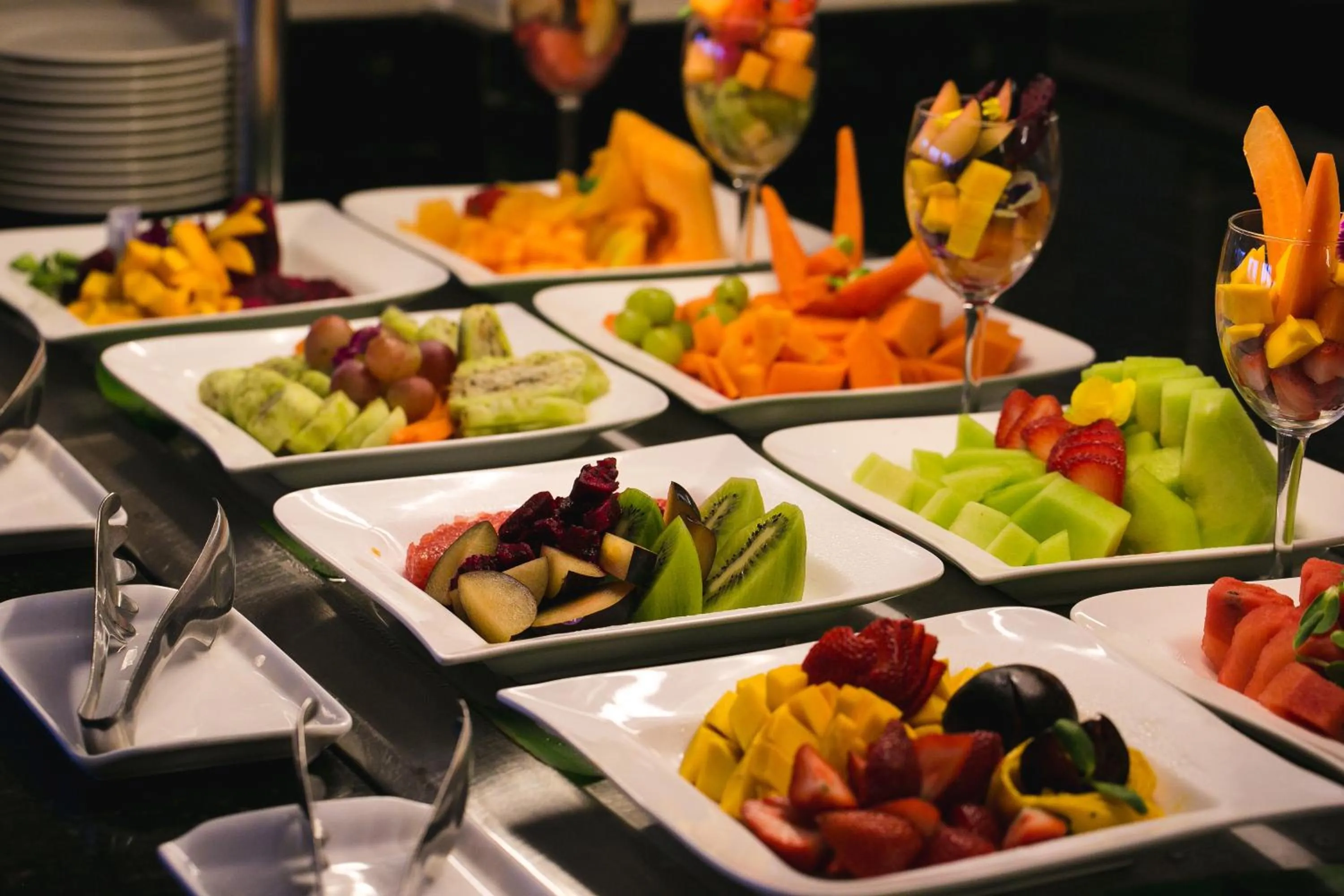 Buffet breakfast in Catalonia Yucatan Beach - All Inclusive